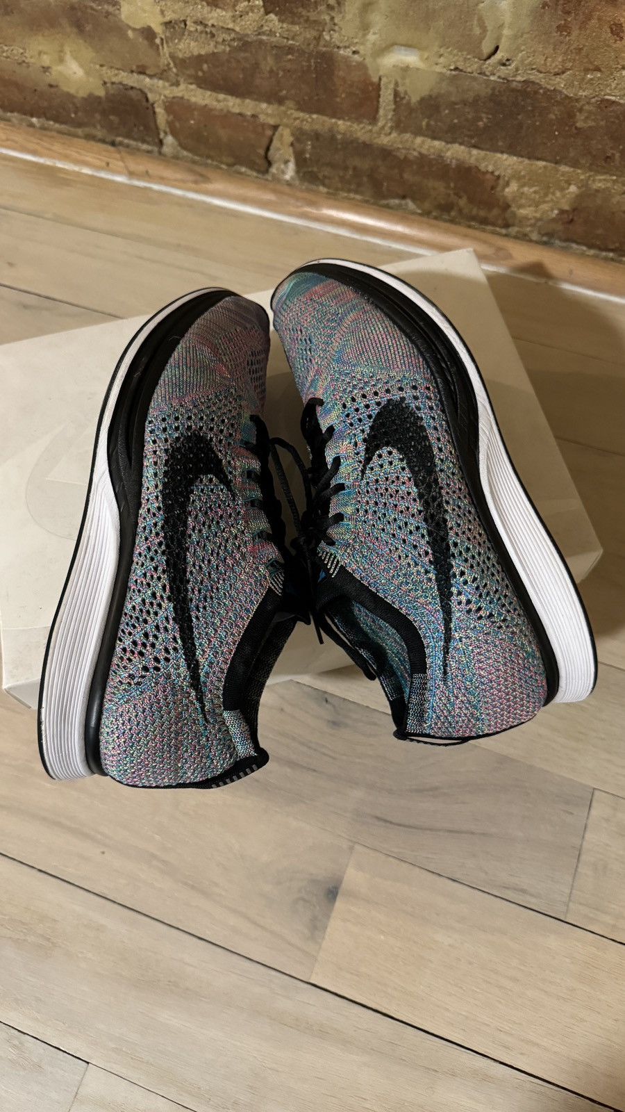 Nike Nike Flyknit Racer Multicolor 3.0 Size US 9.5 / EU 42-43 - 6 Thumbnail