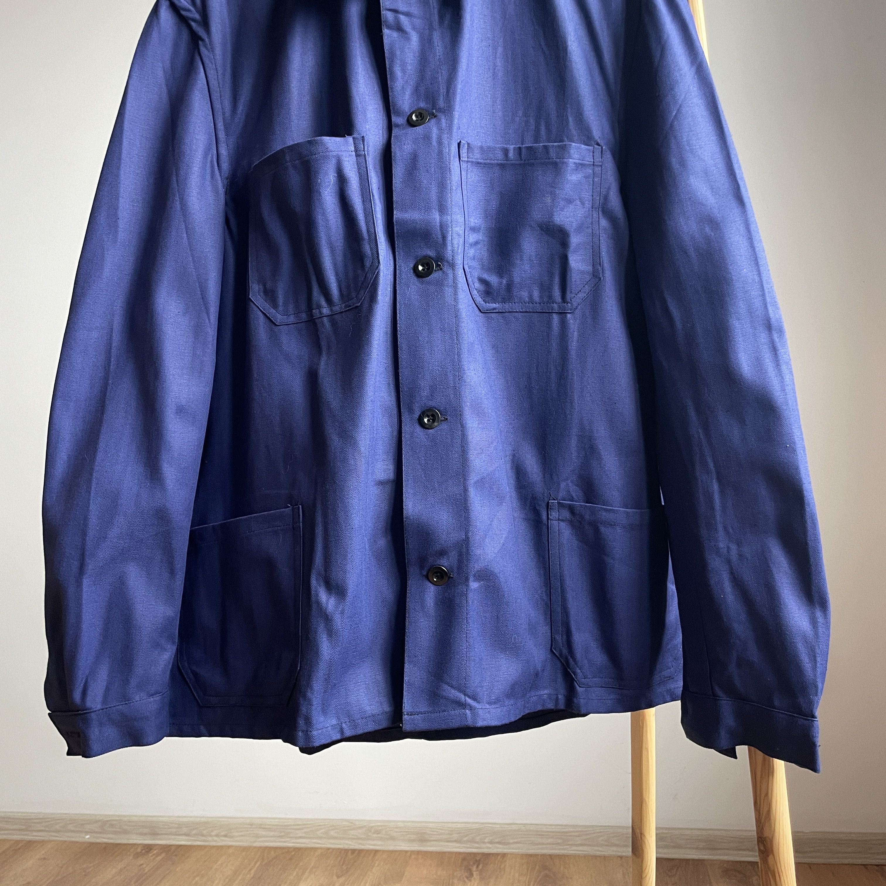 Vintage Deadstock Vintage 80's HBT Franz Weiss Austrian Work Jacket Size US L / EU 52-54 / 3 - 5 Thumbnail