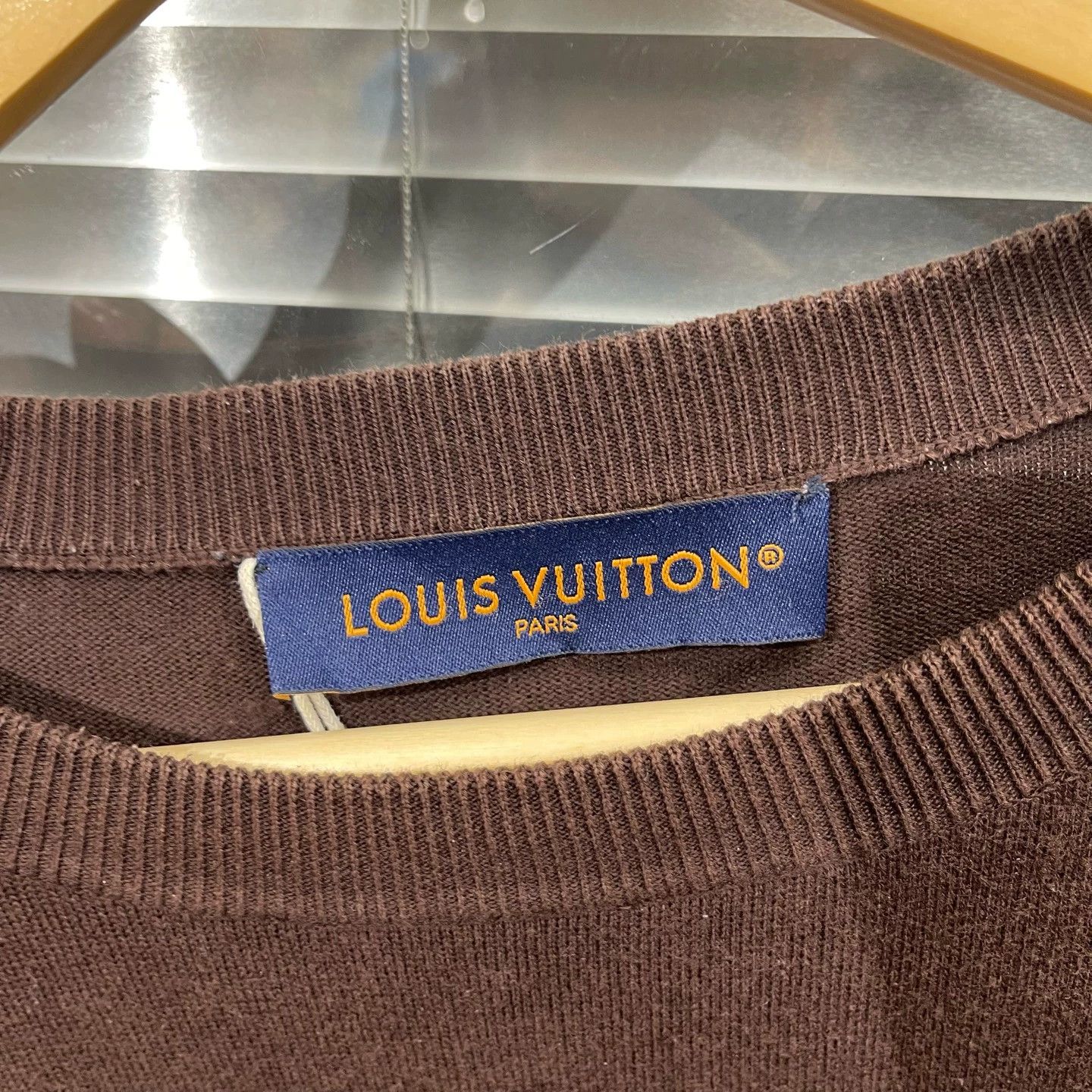 Louis Vuitton Louis Vuitton 24ss P.W. Khaki Knit S/S XXL 99N Size US XXL / EU 58 / 5 - 3 Thumbnail