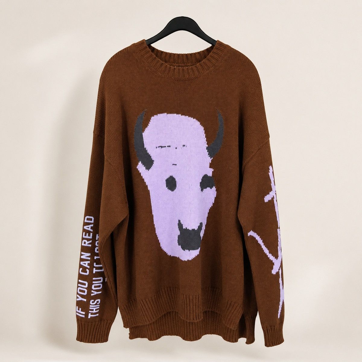 Dior × Travis Scott Dior x CACTUS JACK Oversized Sweater Beige
