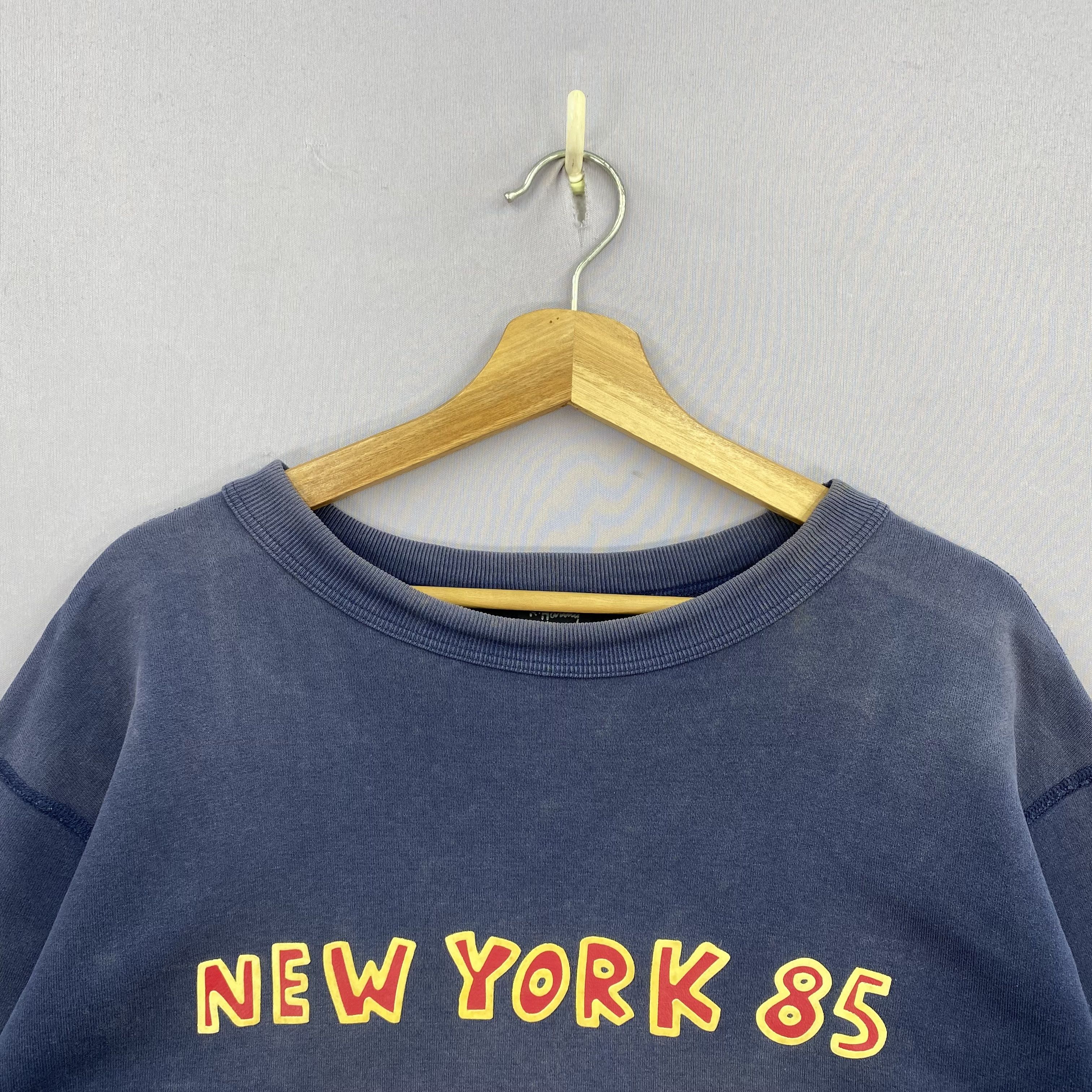 Keith Haring Vintage Faded Keith Haring Sweater New York 85 Sweatshirt Size US XL / EU 56 / 4 - 3 Thumbnail
