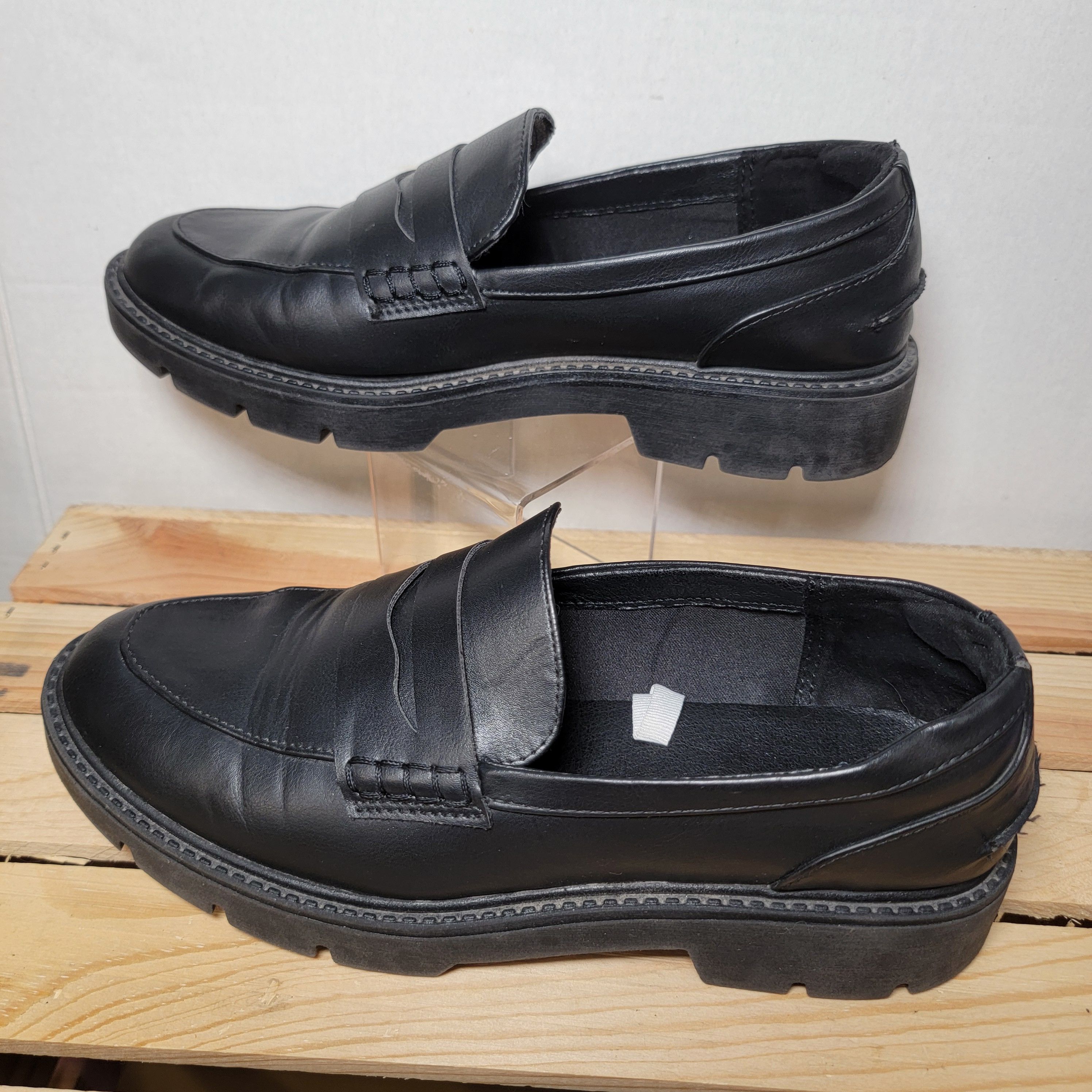 Other A New Day Black Loafers - Size 9.5 Size US 9.5 / IT 39.5 - 3 Thumbnail