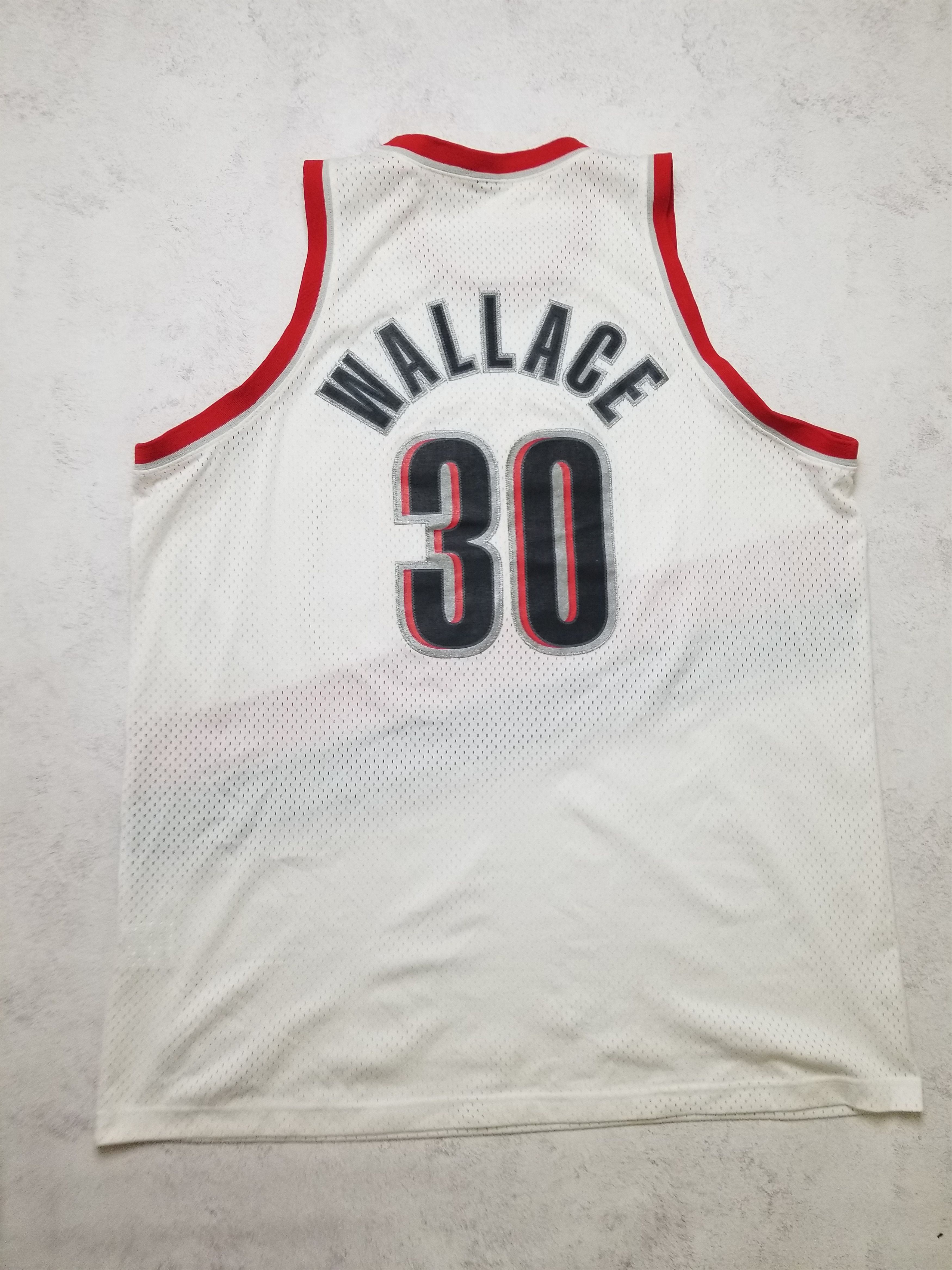 Nike Portland Trail Blazers Rasheed Wallace 30 Jersey 3XL Size US XXL / EU 58 / 5 - 2 Thumbnail
