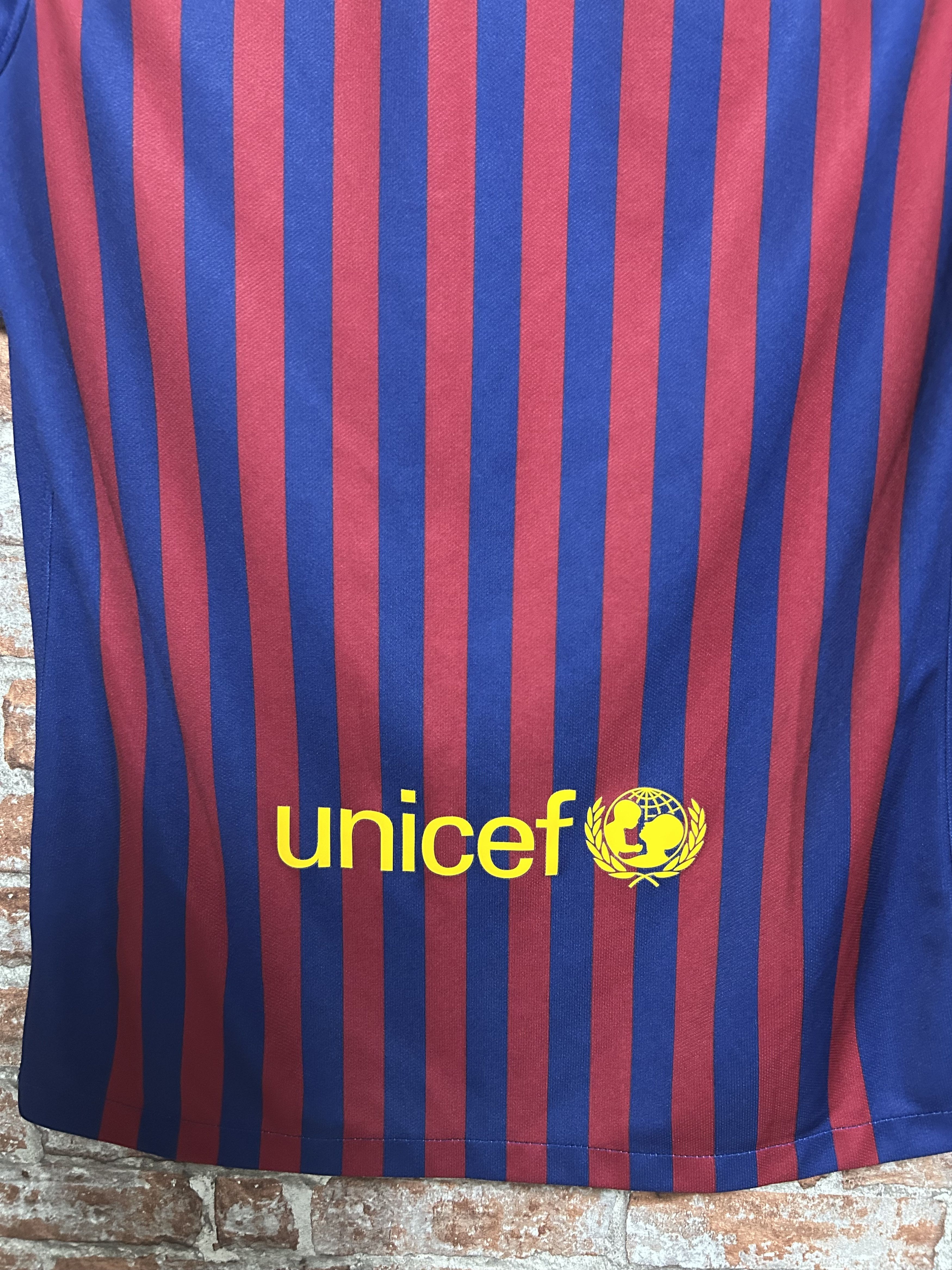 Nike Barcelona 2018 2019 Home Football Nike Shirt 894430-456 Size US S / EU 44-46 / 1 - 10 Thumbnail
