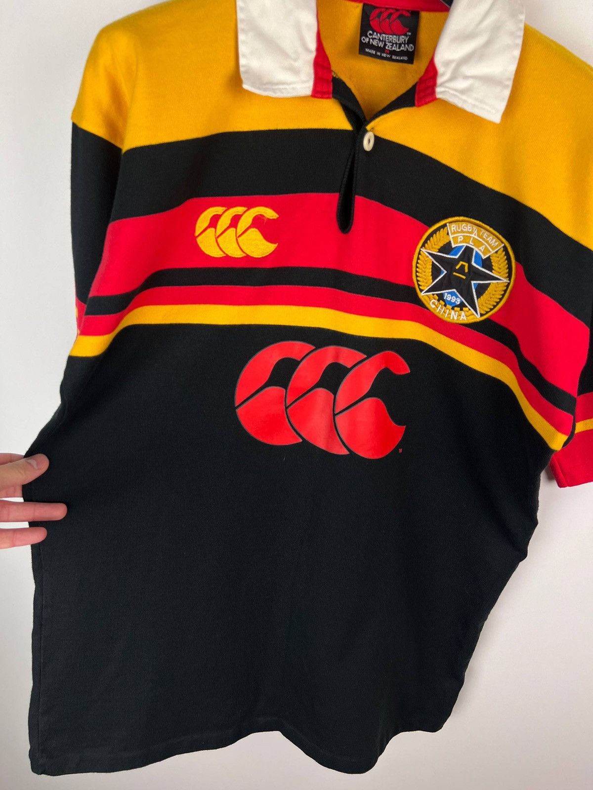 Other PLA China 1993 Canterbury rugby vintage t-shirts size M Size US M / EU 48-50 / 2 - 8 Thumbnail
