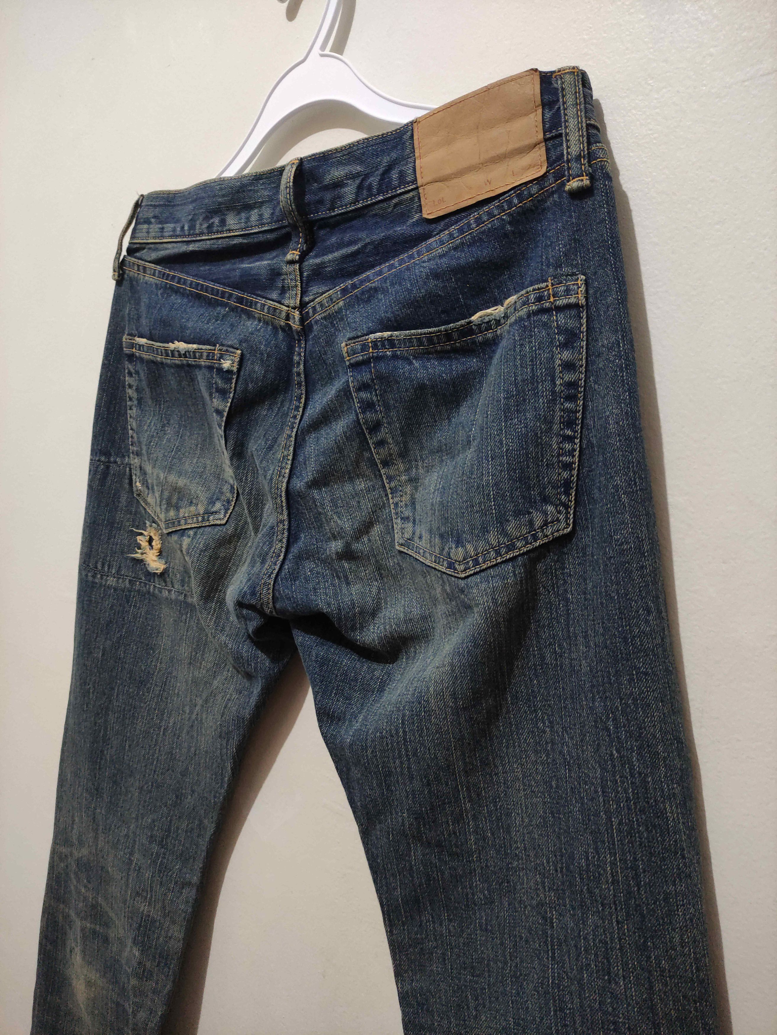 Spellbound Japanese Archive SPELLBOUND distressed grunge denim Size US 29 - 8 Thumbnail