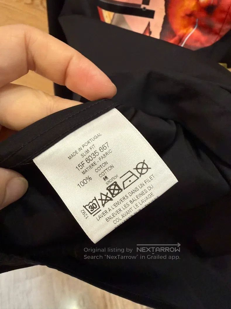 Givenchy Givenchy Black Long Sleeve Shirt Size US XXS / EU 40 - 5 Thumbnail