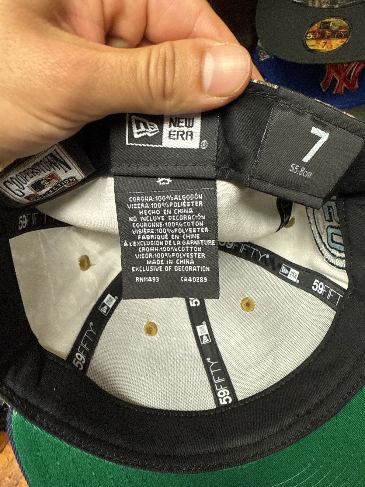 New Era Angels real tree fitted hat pro image Size ONE SIZE - 2 Thumbnail