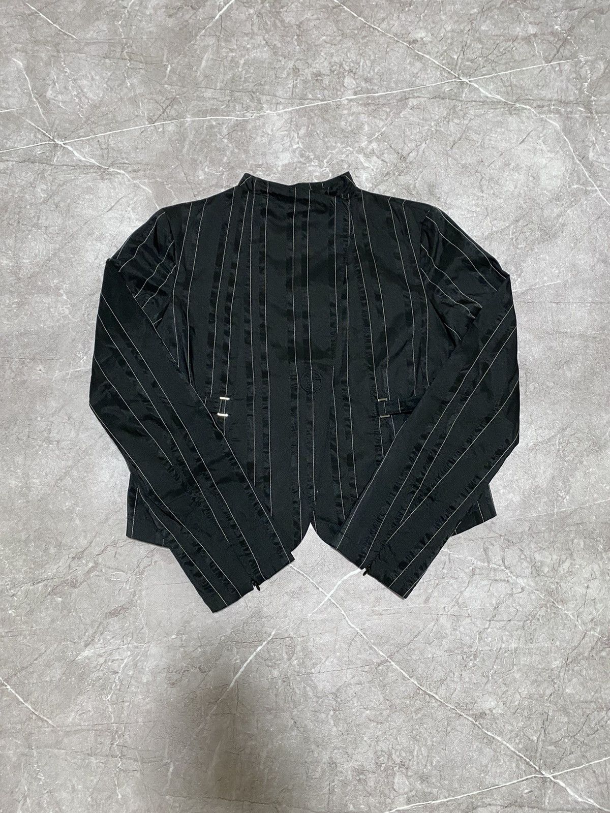 Designer × Giorgio Armani Rare Giorgio Armani Light Jacket Blazer Made in Italy Y2K Size S / US 4 / IT 40 - 2 Thumbnail