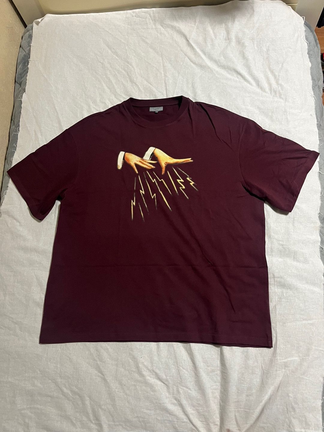 Lanvin 'MAGIC HANDS' short sleeve t shirt Size US M / EU 48-50 / 2 - 1 Thumbnail
