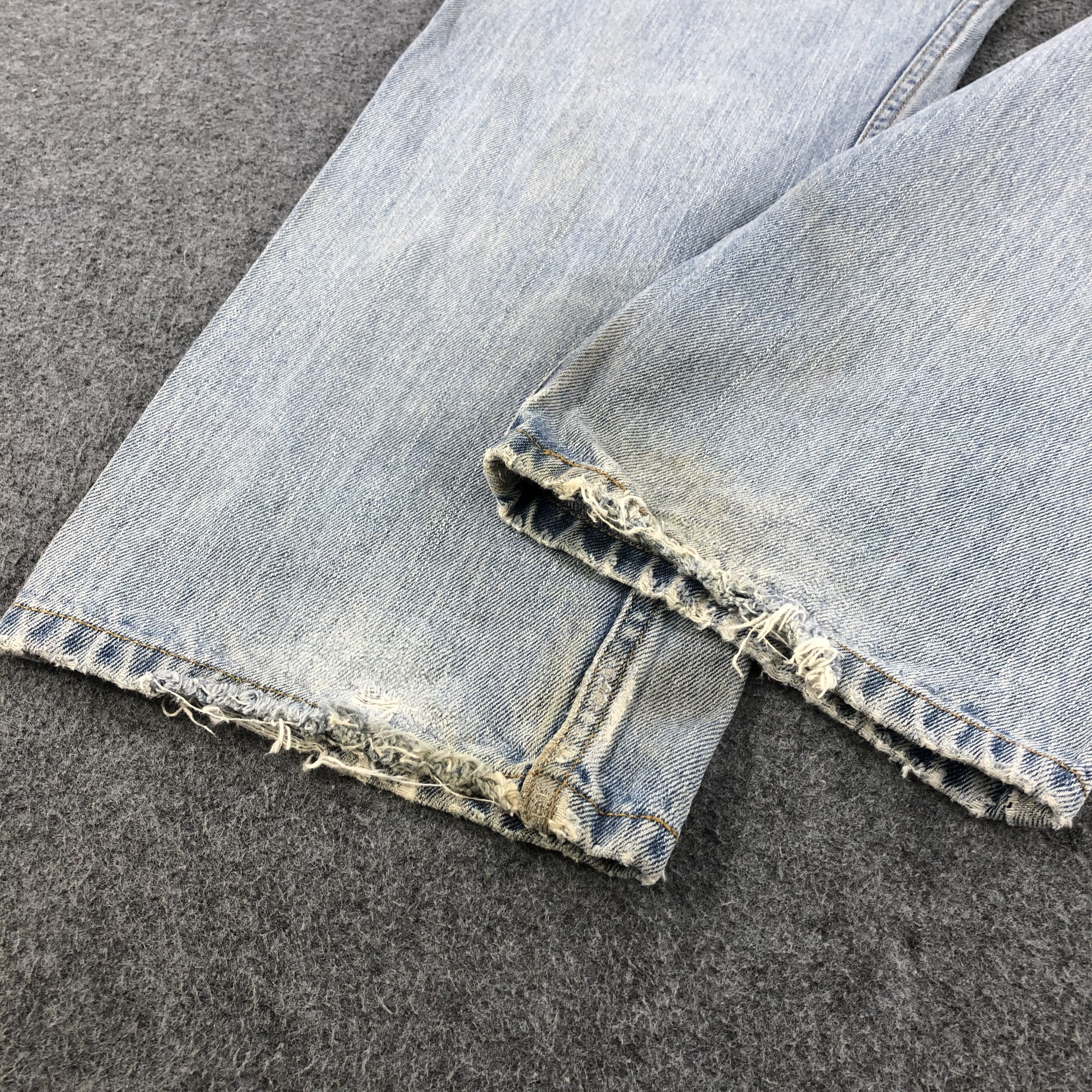Levi's Vintage Levis Jeans Lot 505 Light Washed Denim-J970 Size US 33 - 6 Thumbnail