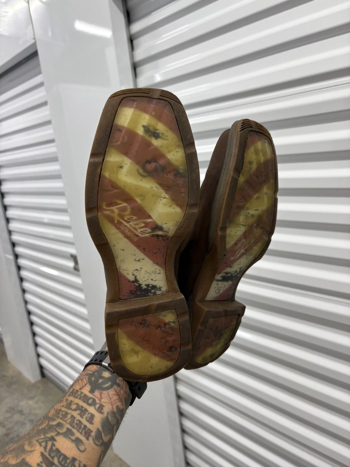 Durango × Vintage Durango American flag boots Size US 9.5 / EU 42-43 - 6 Thumbnail