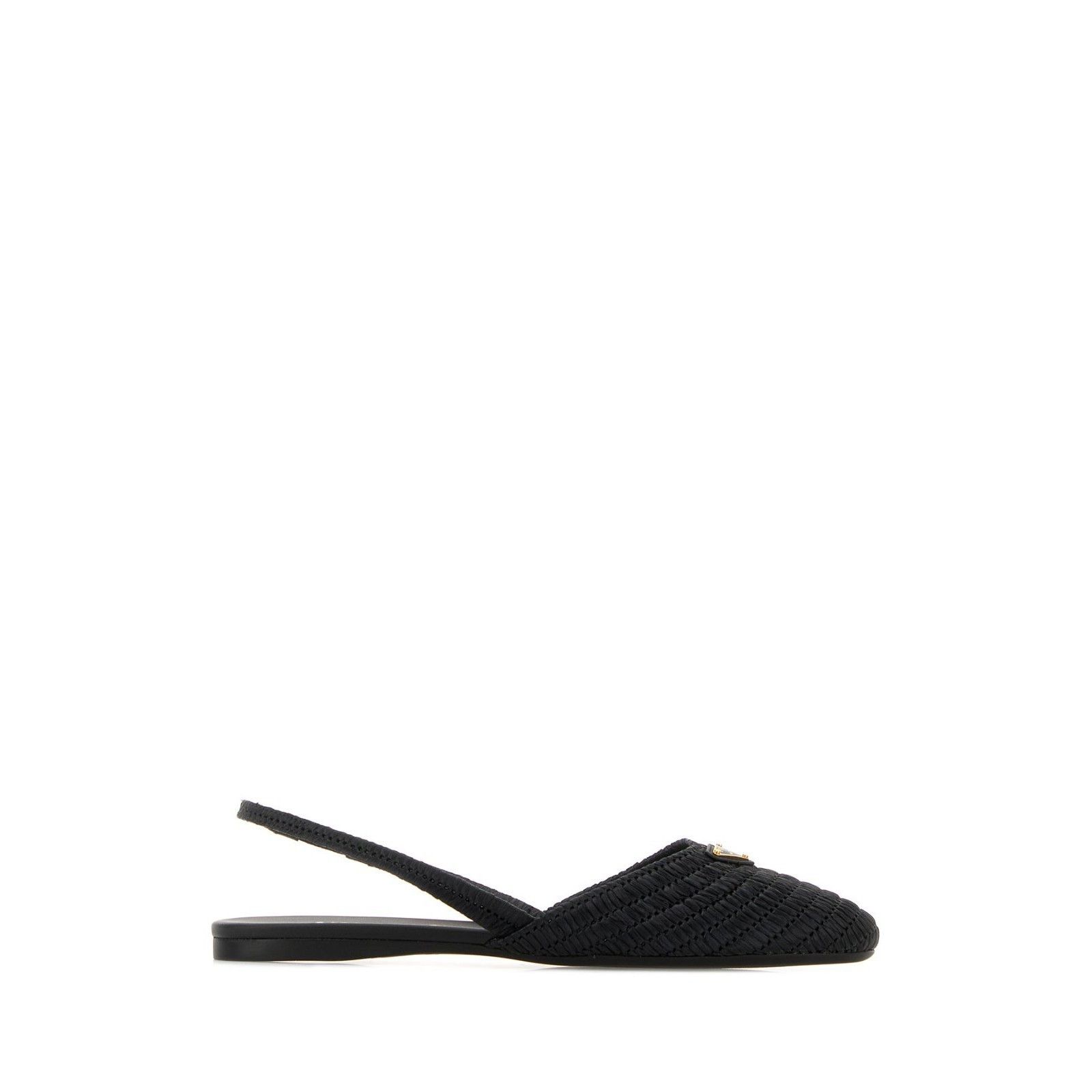 Prada PRADA $1250 Black Crochet Slingback Ballerinas New & Authent Size US 7 / IT 37 - 1 Thumbnail