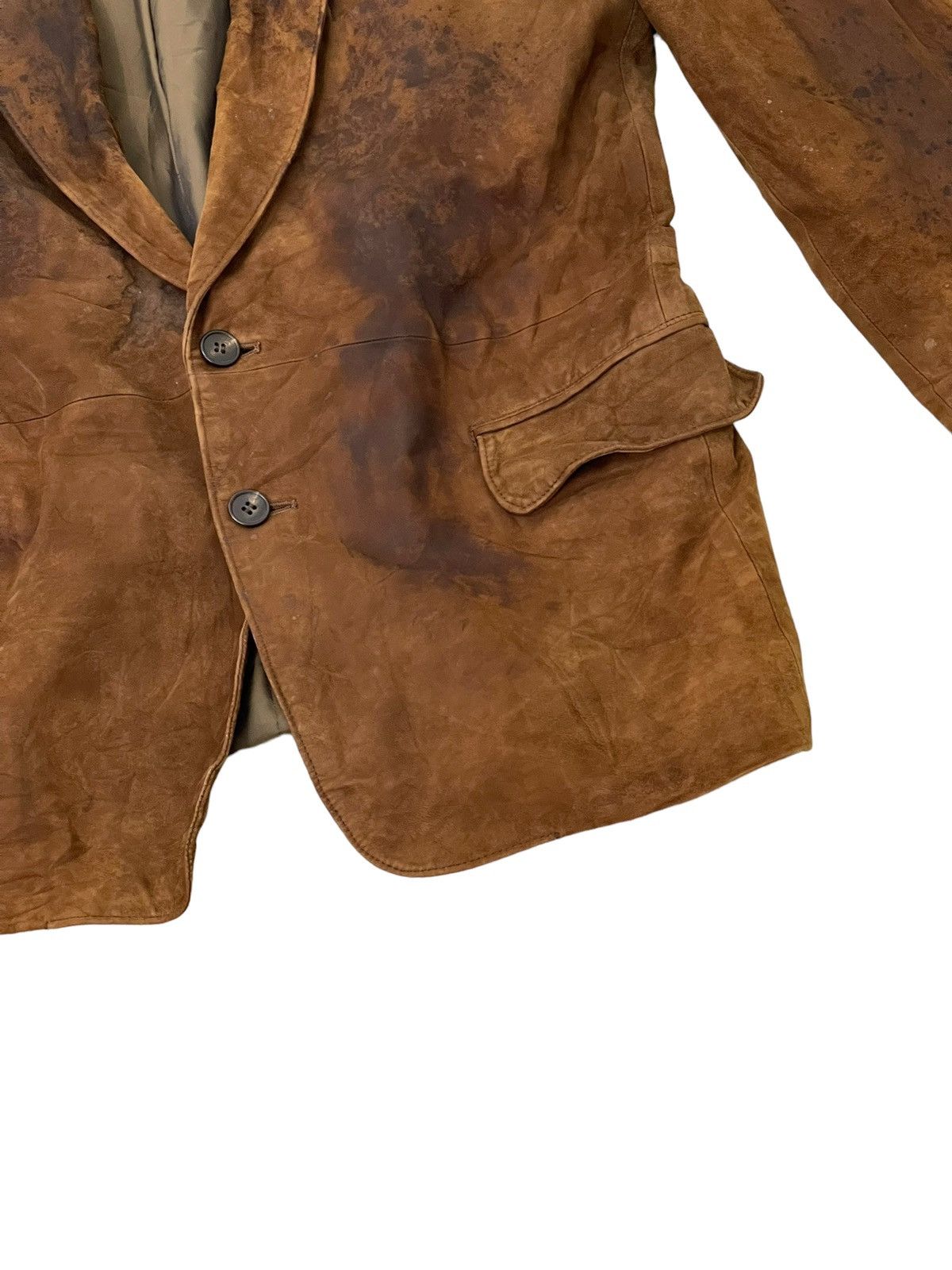 Christian Dior Monsieur Sheepskin Leather Blazer Christian Dior Vtg 90s 5🟩5 Size US L / EU 52-54 / 3 - 8 Thumbnail