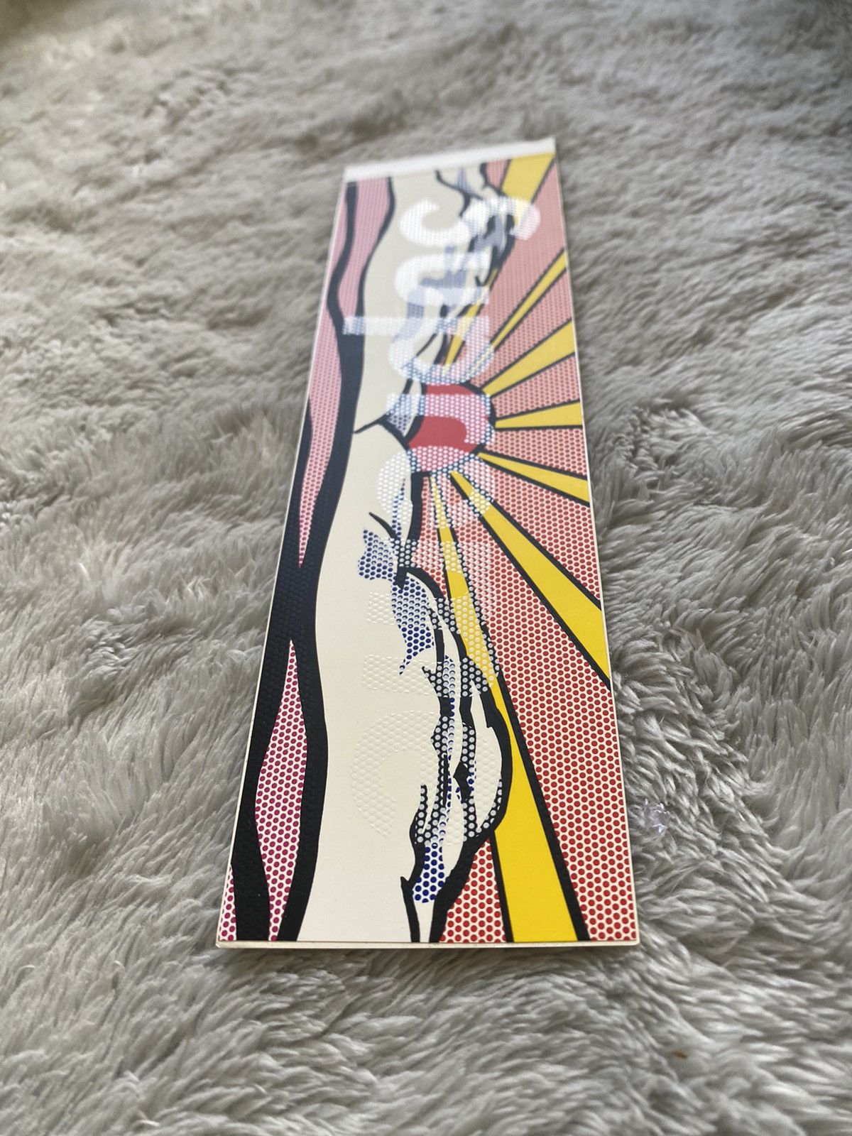Supreme Supreme box logo sticker Roy Lichtenstein authentic Size ONE SIZE - 4 Thumbnail
