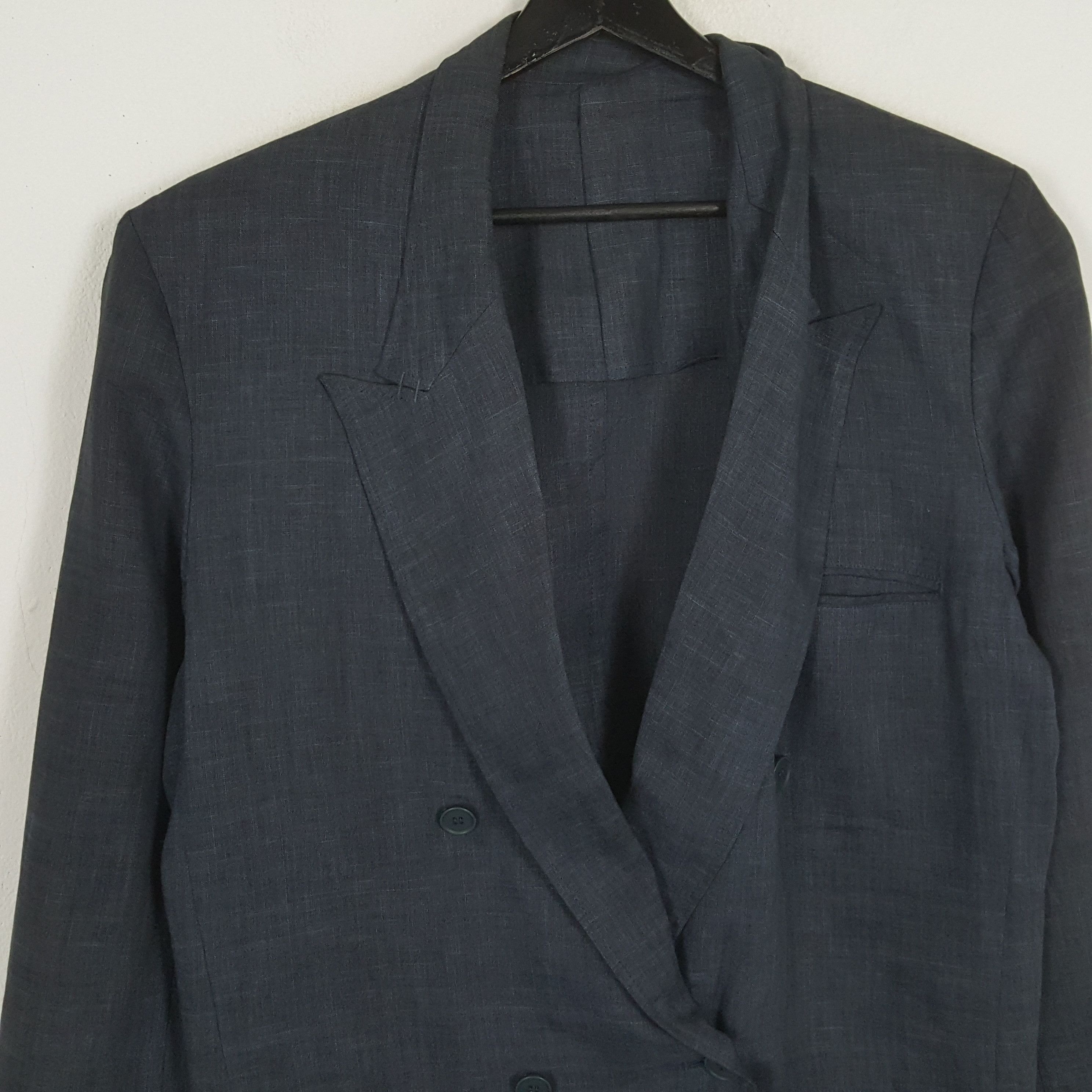 Vintage Y'S by YOHJI YAMAMOTO Japanese Fashion Designer Blazer Size 46S - 2 Thumbnail