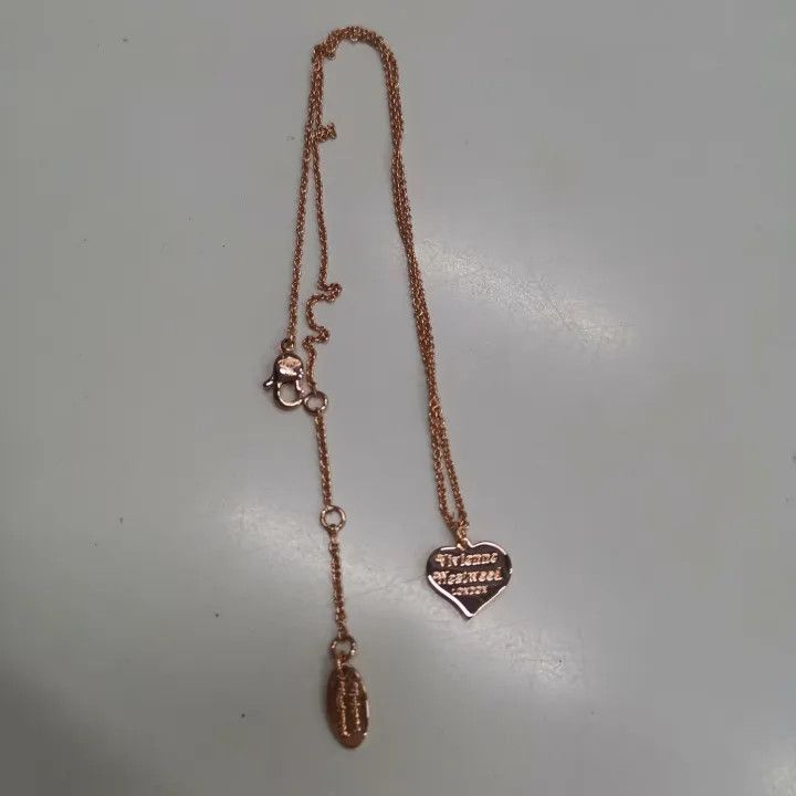 Vivienne Westwood Vivienne Westwood Heart Glass Pearl Necklace Size ONE SIZE - 6 Thumbnail