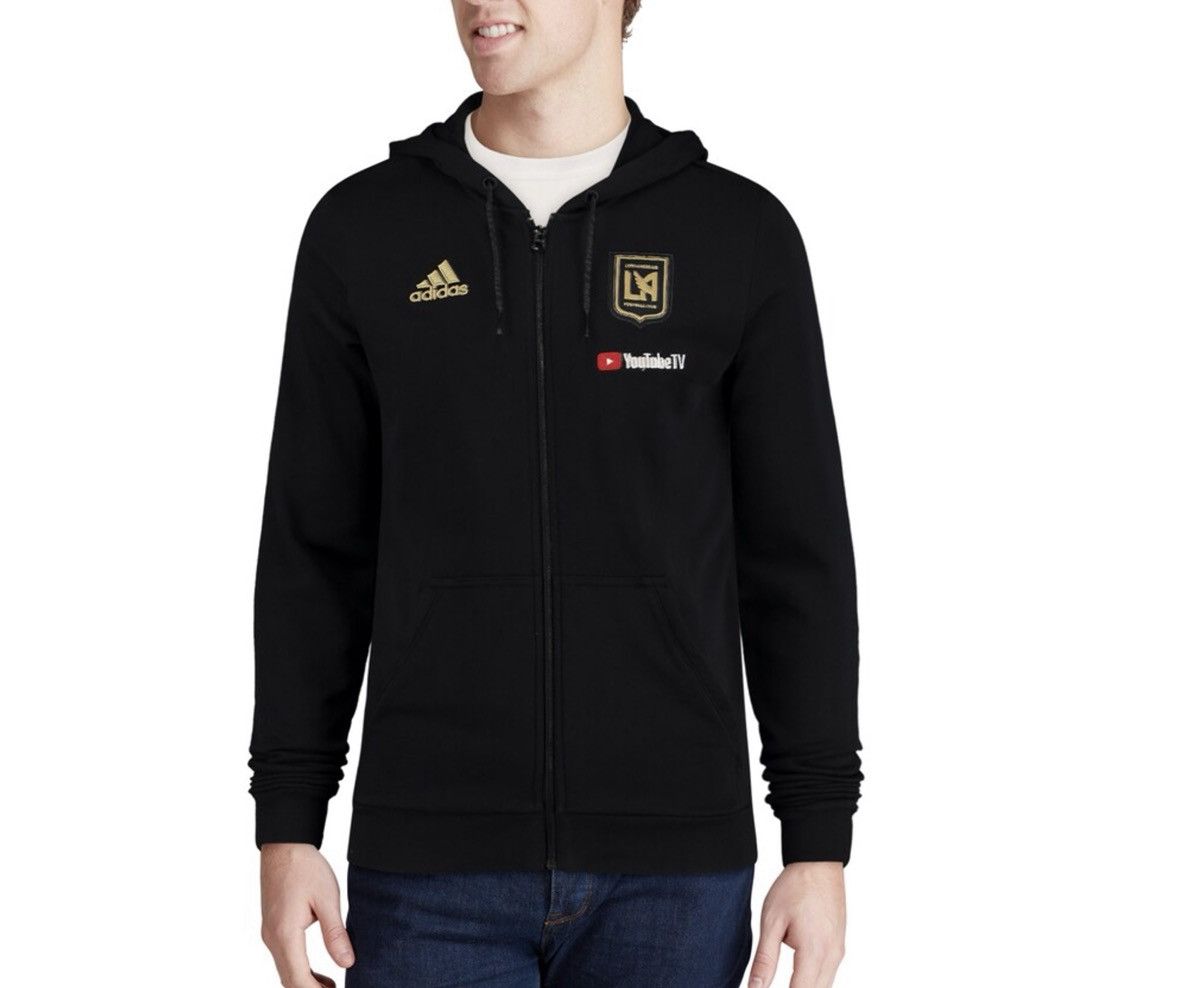 Adidas Adidas Los Angeles Football Club LAFC Team Soccer Zip Hoodie Size US M / EU 48-50 / 2 - 1 Thumbnail