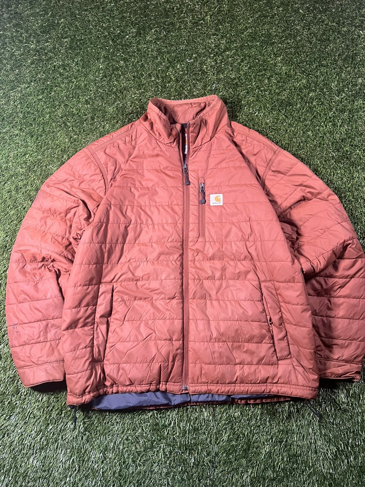 Carhartt Vintage Y2k Boxy Carhartt Puffer Fall Winter Coat Jacket Size US XL / EU 56 / 4 - 1 Thumbnail
