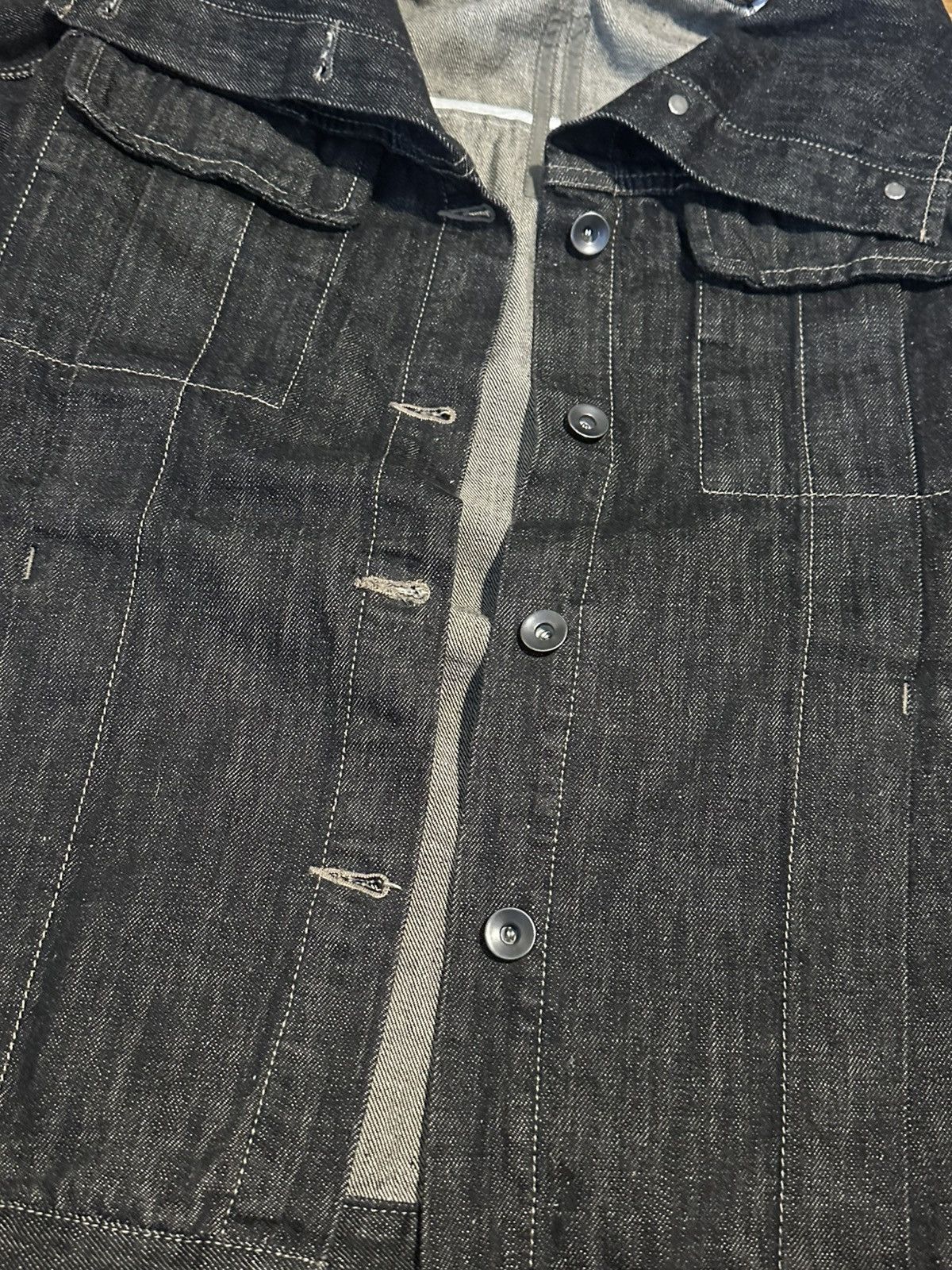 Rick Owens Rick Owen’s Olmar & Mitra Black Denim Jacket Men’s Size US XS / EU 42 / 0 - 3 Thumbnail