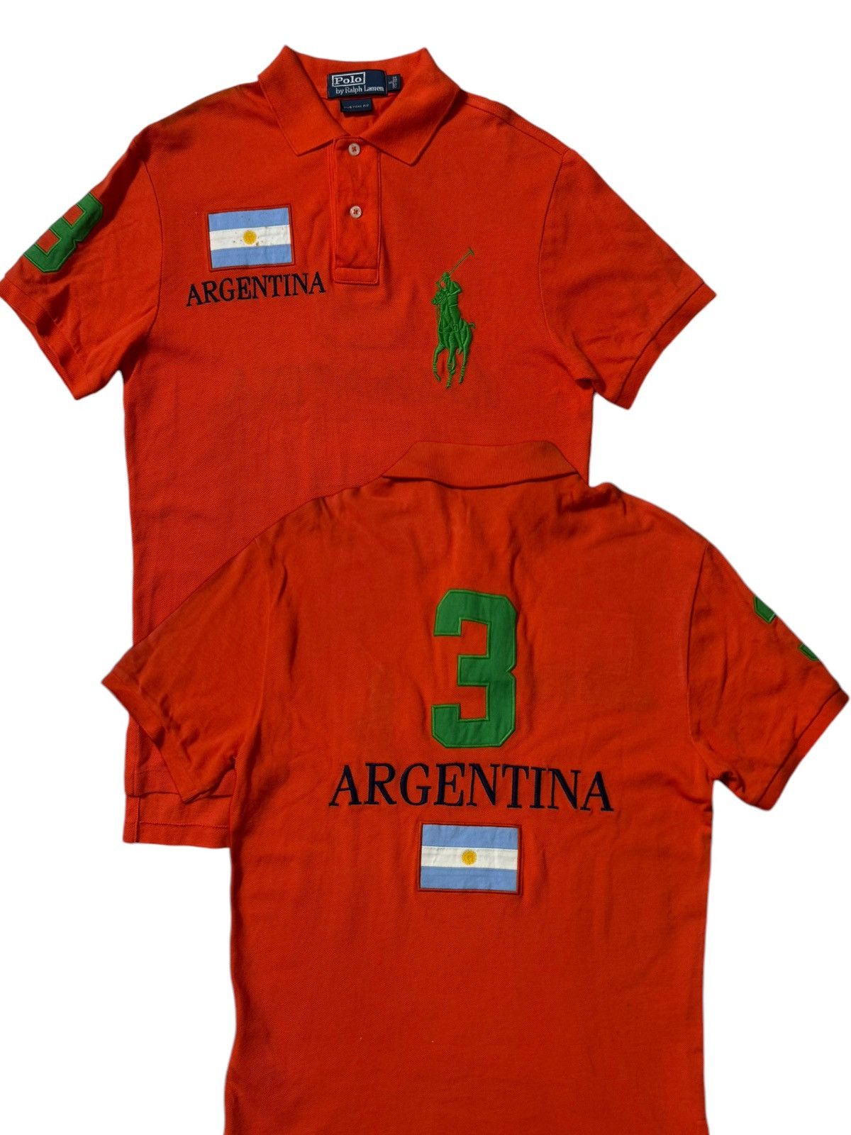 Polo Ralph Lauren Vintage Polo Ralph Lauren Chief Keef Argentina 🇦🇷 Size US S / EU 44-46 / 1 - 1 Thumbnail