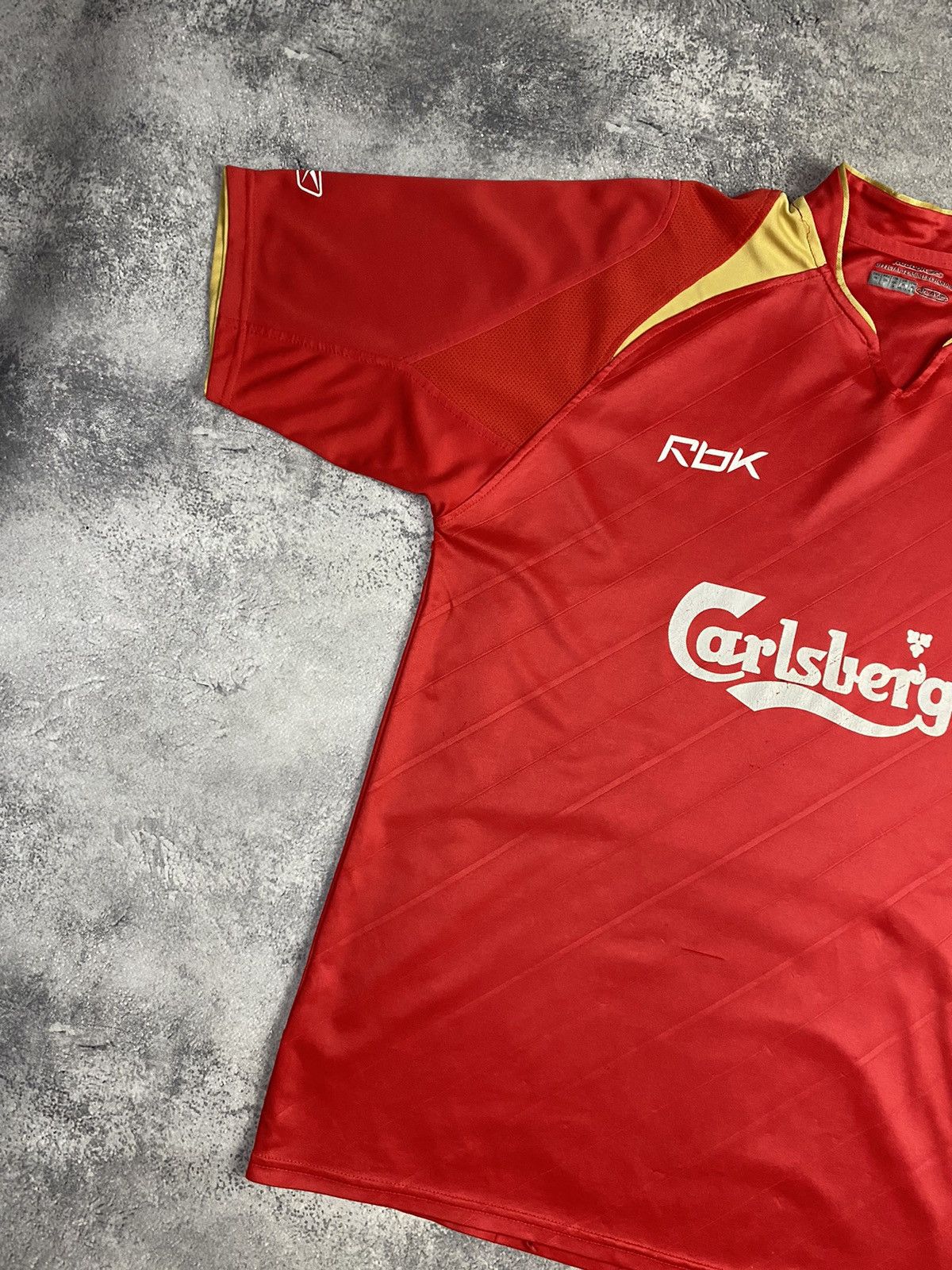 Reebok × Vintage Vintage Reebok Liverpool Soccer Jersey Size US XL / EU 56 / 4 - 4 Thumbnail