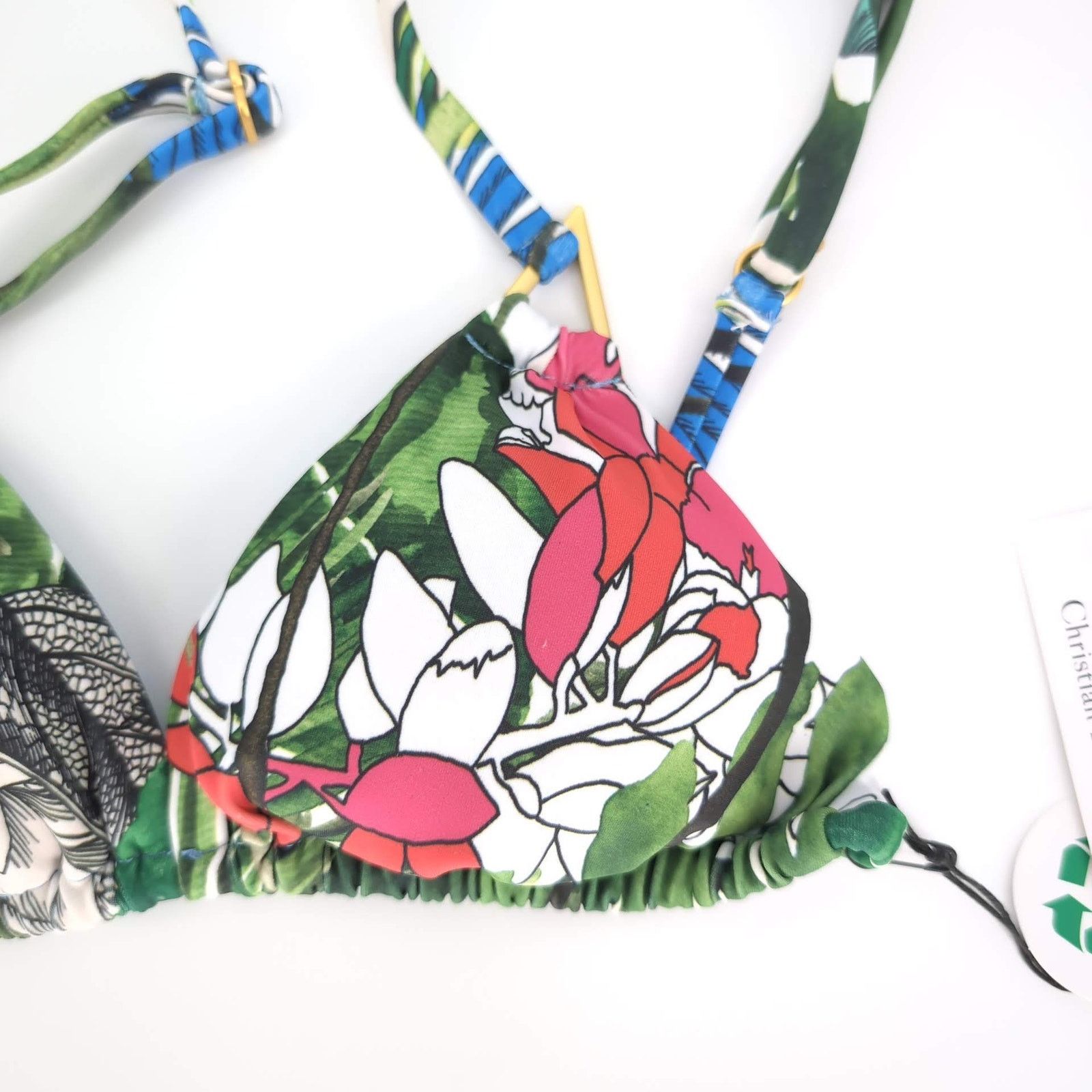 Christian Lacroix NWT Christian Lacroix Sexy Bikini Top Jardin Exo'Chic -Sz XS Size ONE SIZE - 9 Thumbnail
