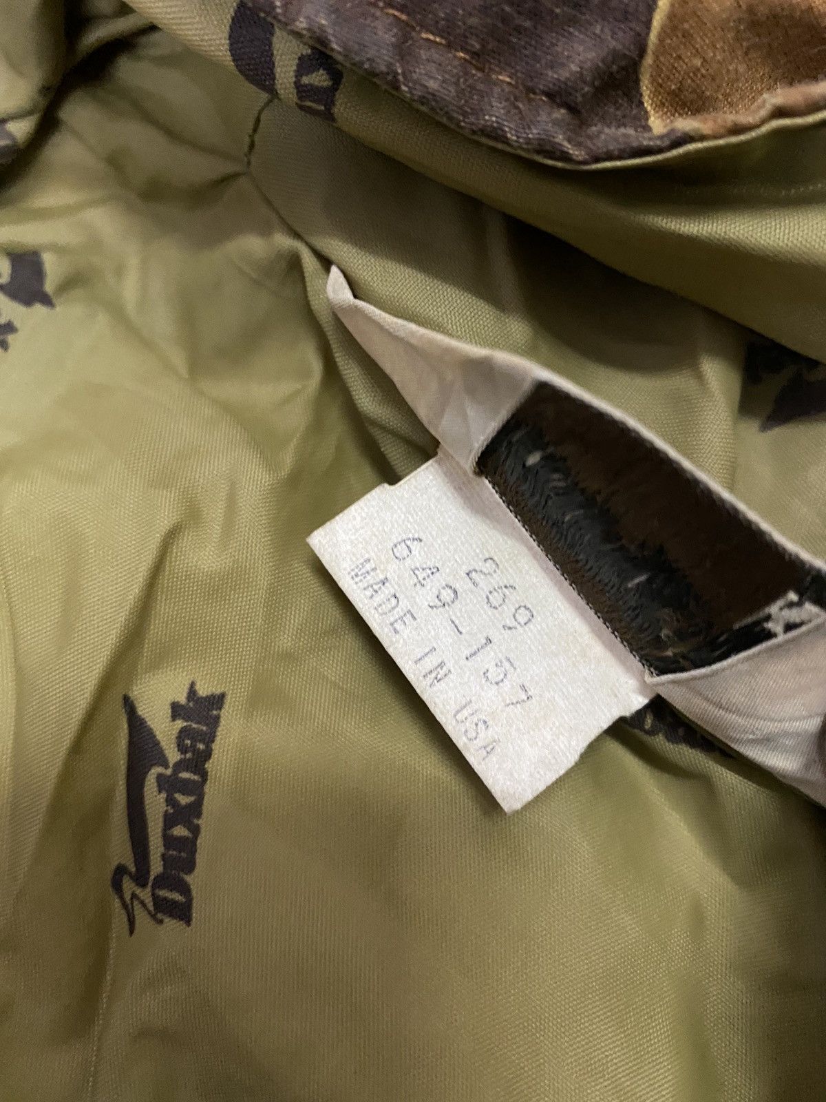 Vintage 💥Vintage 80s Goretex Duxbak Duck Camo Hoodie Size US M / EU 48-50 / 2 - 10 Thumbnail