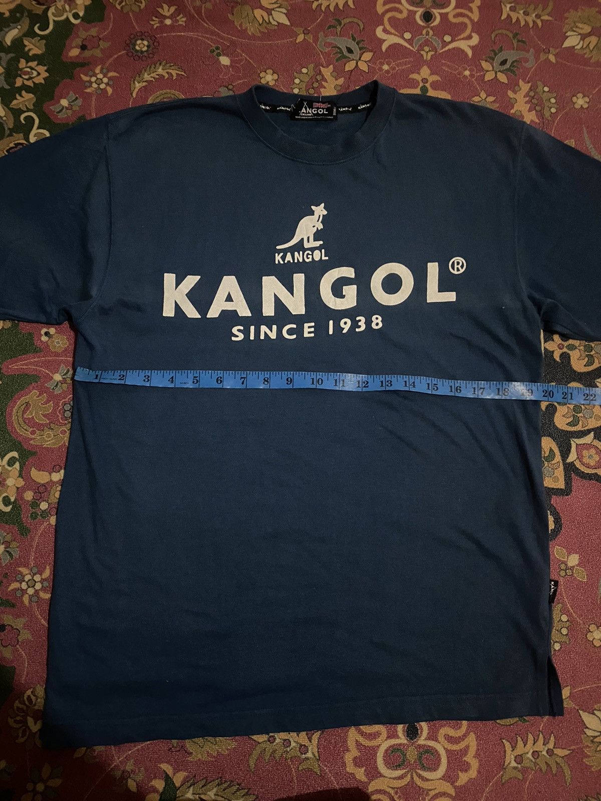 Kangol Vintage Kangol Big Logo Tee Size US M / EU 48-50 / 2 - 7 Thumbnail