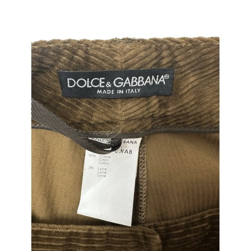 Dolce & Gabbana Dolce&Gabbana pantaloni in velluto a coste. Size 27" / US 4 / IT 40 - 5 Thumbnail