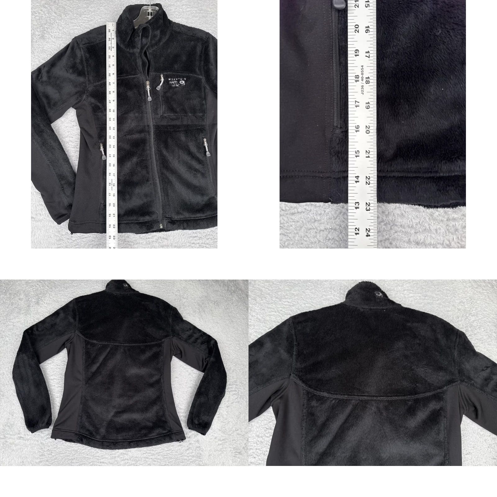 Mountain Hardwear Mountain Hard Wear Jacket Womens XS Black Fleece Full Zip Softshell Outdoor Size XS / US 0-2 / IT 36-38 - 9 Thumbnail