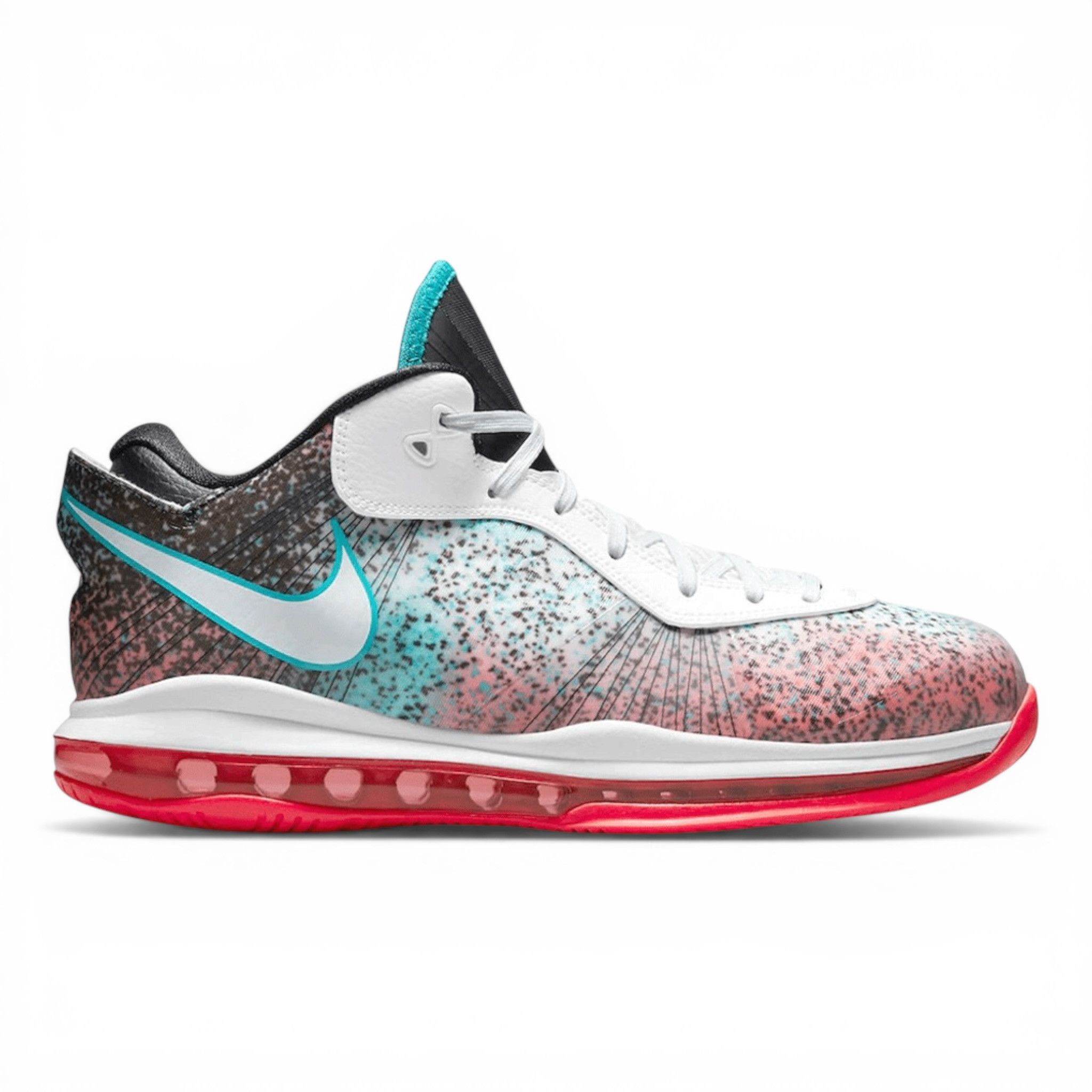 Nike LeBron 8 V2 Low Miami Nights (2021) Size US 12 / EU 45 - 1 Preview