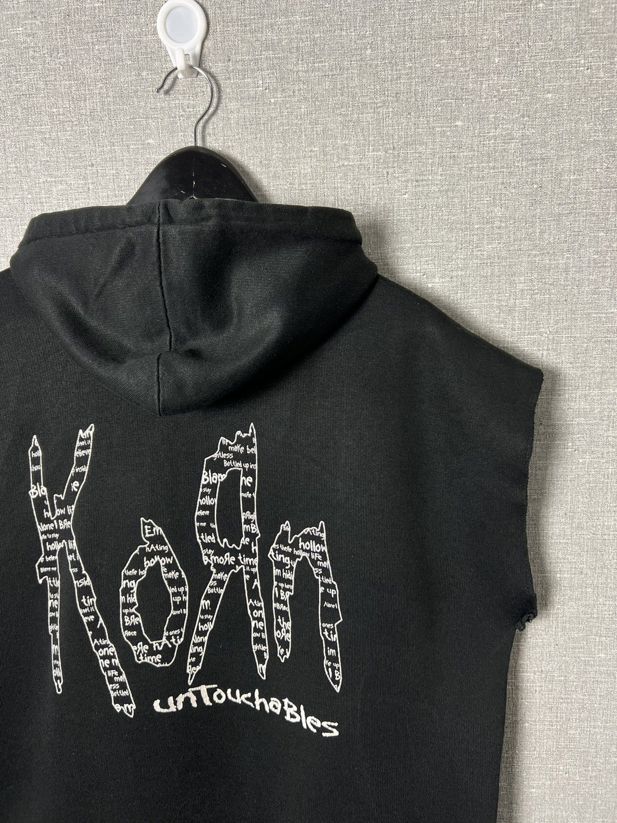 Band Tees Vintage Korn Untouchables Sleeveless Hoodie Size US XL / EU 56 / 4 - 18 Thumbnail