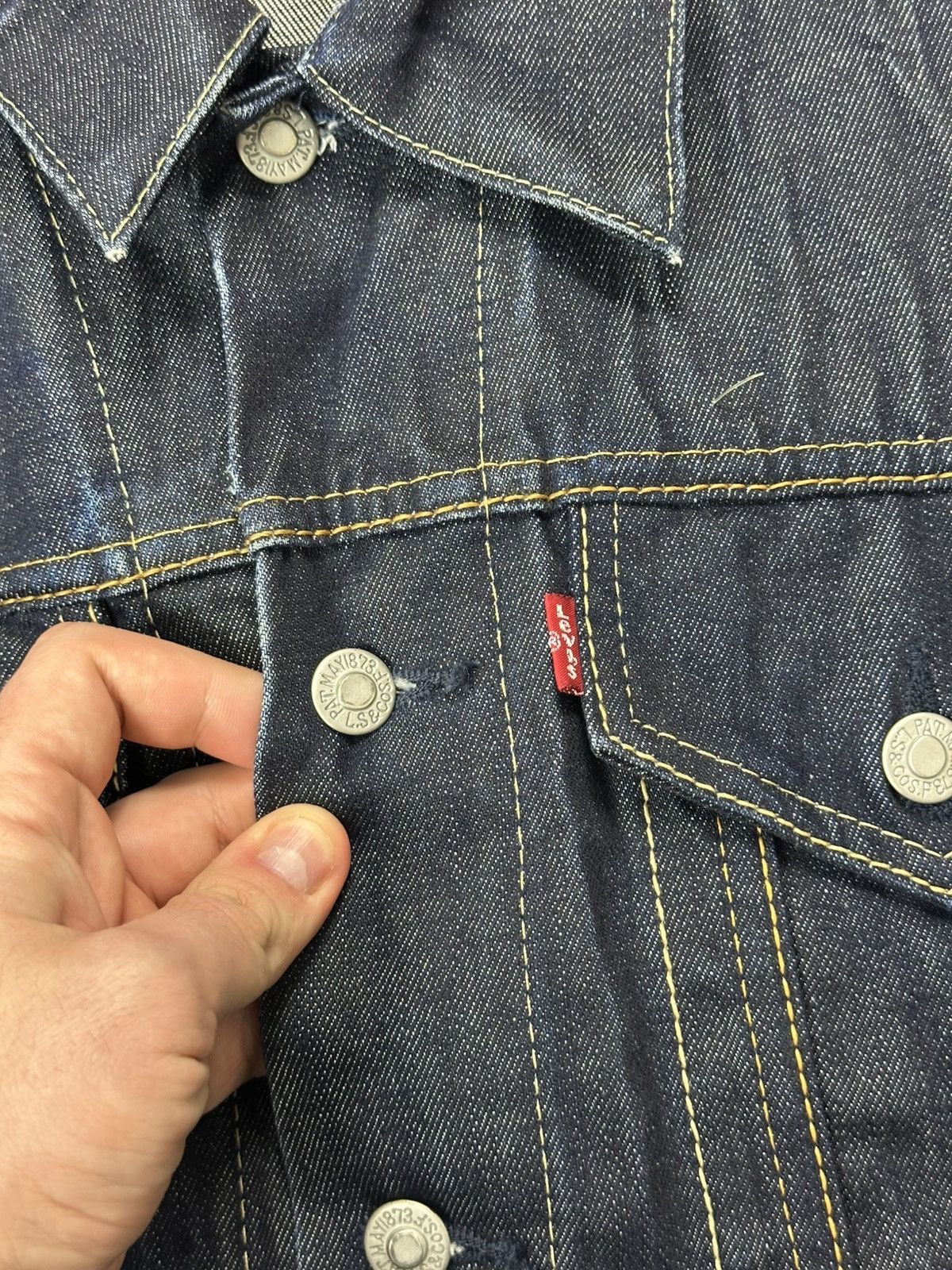 Levi's Vintage Levis Trucker Denim 72500 M Size Size US M / EU 48-50 / 2 - 7 Thumbnail