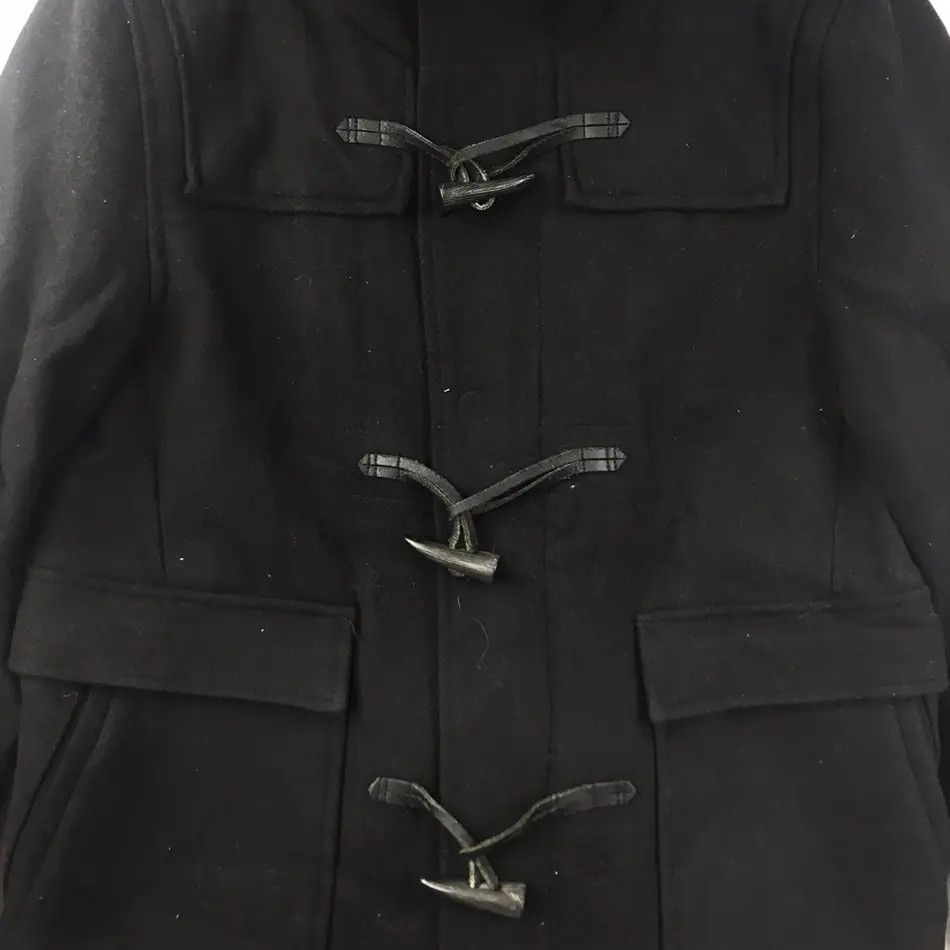 HARE HARE Japanese Brand Hooded Wool Duffle Coat Size M / US 6-8 / IT 42-44 - 3 Thumbnail