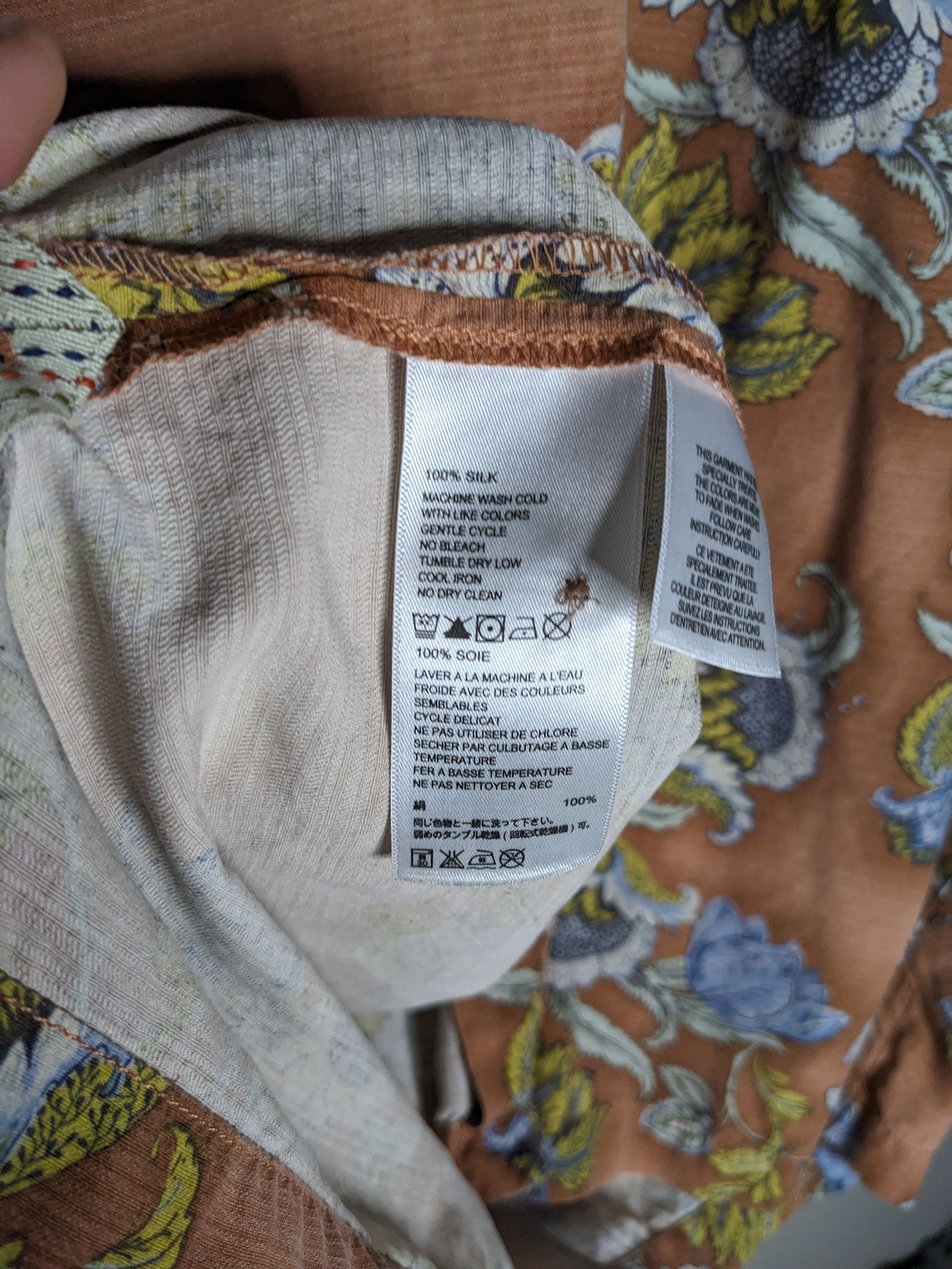 Tommy Bahama Tommy Bahama Camp Shirt Silk Floral Size Large Hawaiian Size US L / EU 52-54 / 3 - 11 Thumbnail