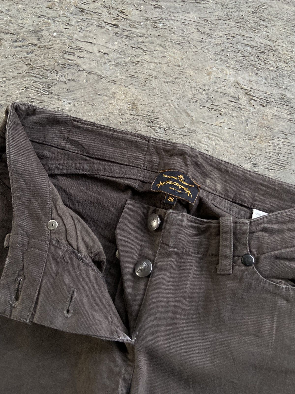 Vivienne Westwood 1990s Vivienne Westwood Anglomania - Skinny Easy Jeans Pants Size 26" / US 2 / IT 38 - 4 Thumbnail