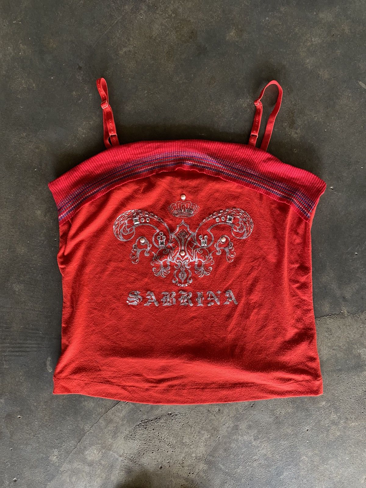 20471120 Y2K SABRINA TANK TOPS Size S / US 4 / IT 40 - 1 Thumbnail