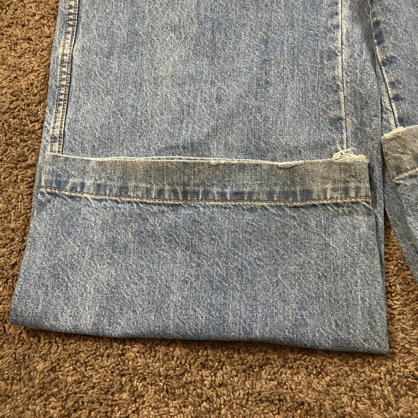 JNCO JNCO 85 "Anti Gov" Y2k Grunge Skater Denim Jeans Mens sz 30 Size US 30 / EU 46 - 9 Thumbnail