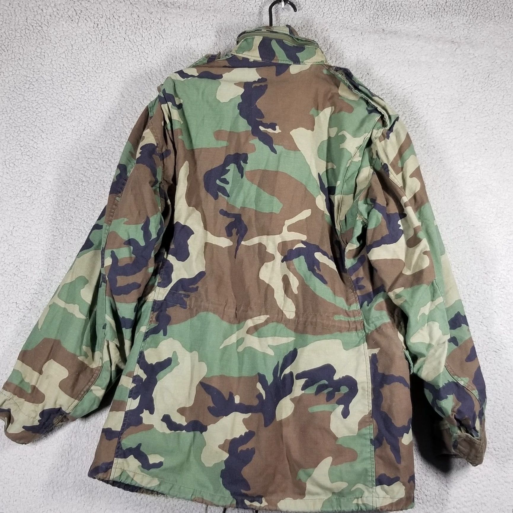 Vintage VINTAGE US Army M65 Field Jacket Men Adult Medium Long Camouflage Cotton Winter Military Style Size US M / EU 48-50 / 2 - 2 Thumbnail
