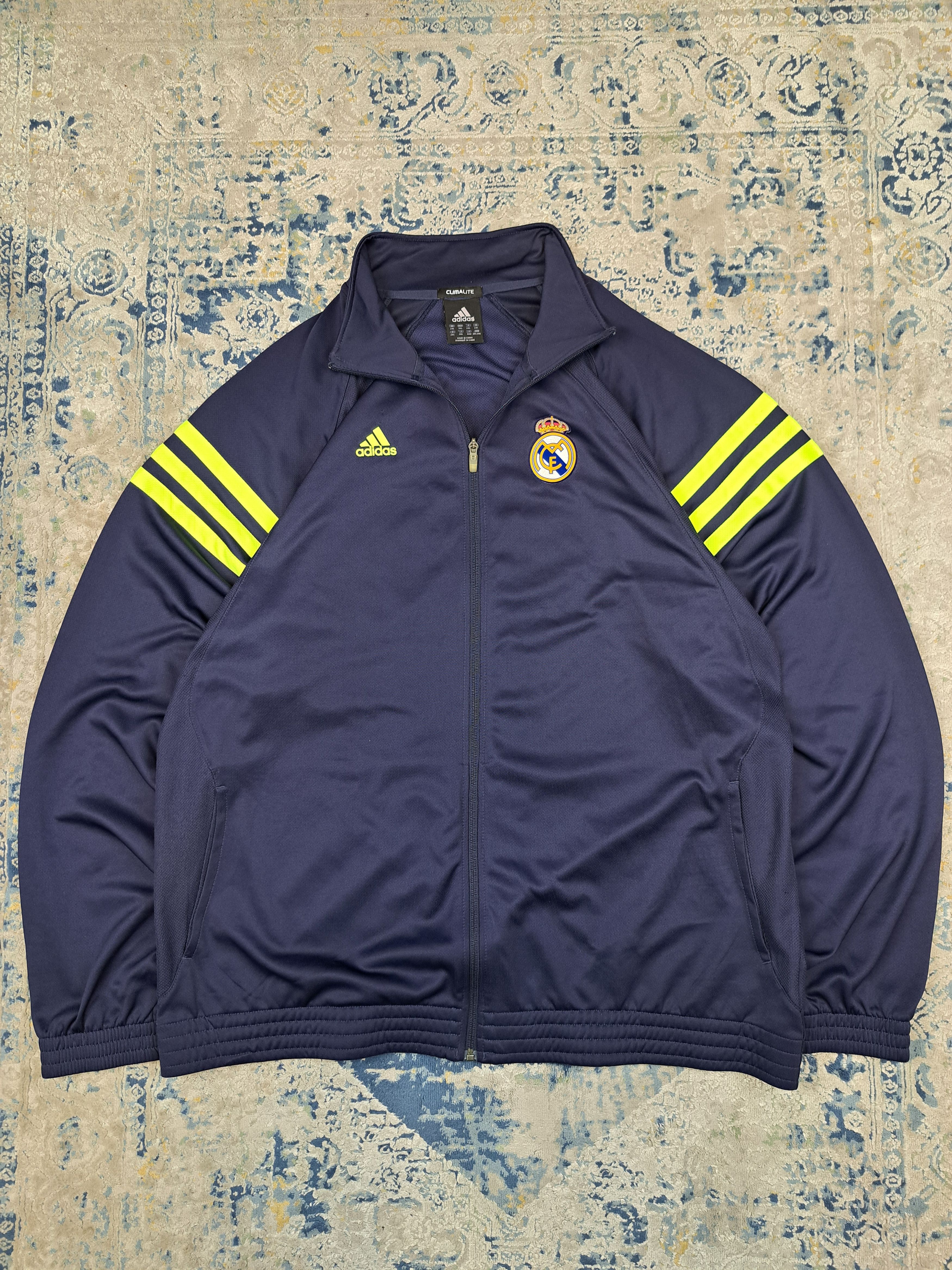 Adidas Vintage 2012 Real Madrid Track Jacket Blokecore y2k Size US XXL / EU 58 / 5 - 1 Thumbnail