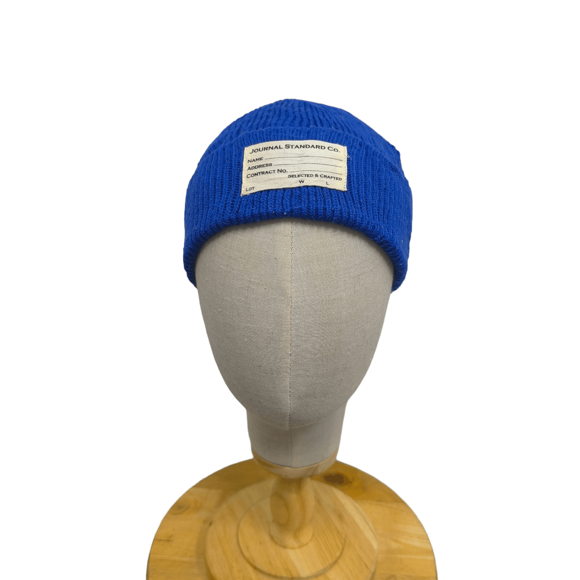 Japanese Brand × Journal Standard ✨Journal standard military department patch beanie hat Size ONE SIZE - 1 Thumbnail