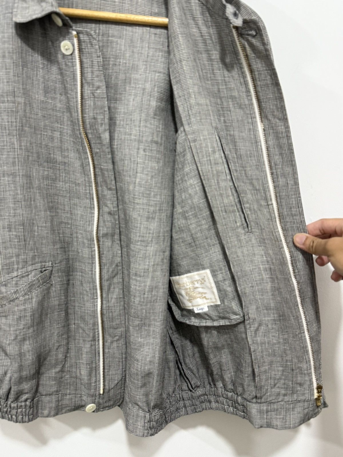 Burberry Vintage Burberry’s Hemp Jacket Size US L / EU 52-54 / 3 - 9 Thumbnail