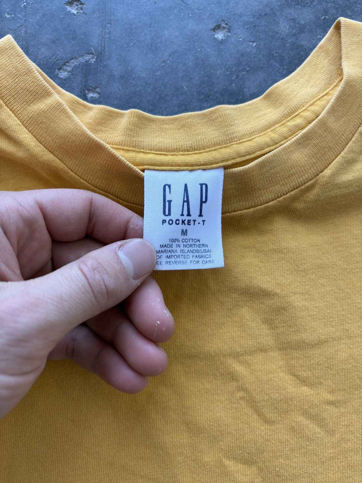 Gap Vintage 90s Gap Pocket Tee Boxy Fit Size US M / EU 48-50 / 2 - 4 Thumbnail