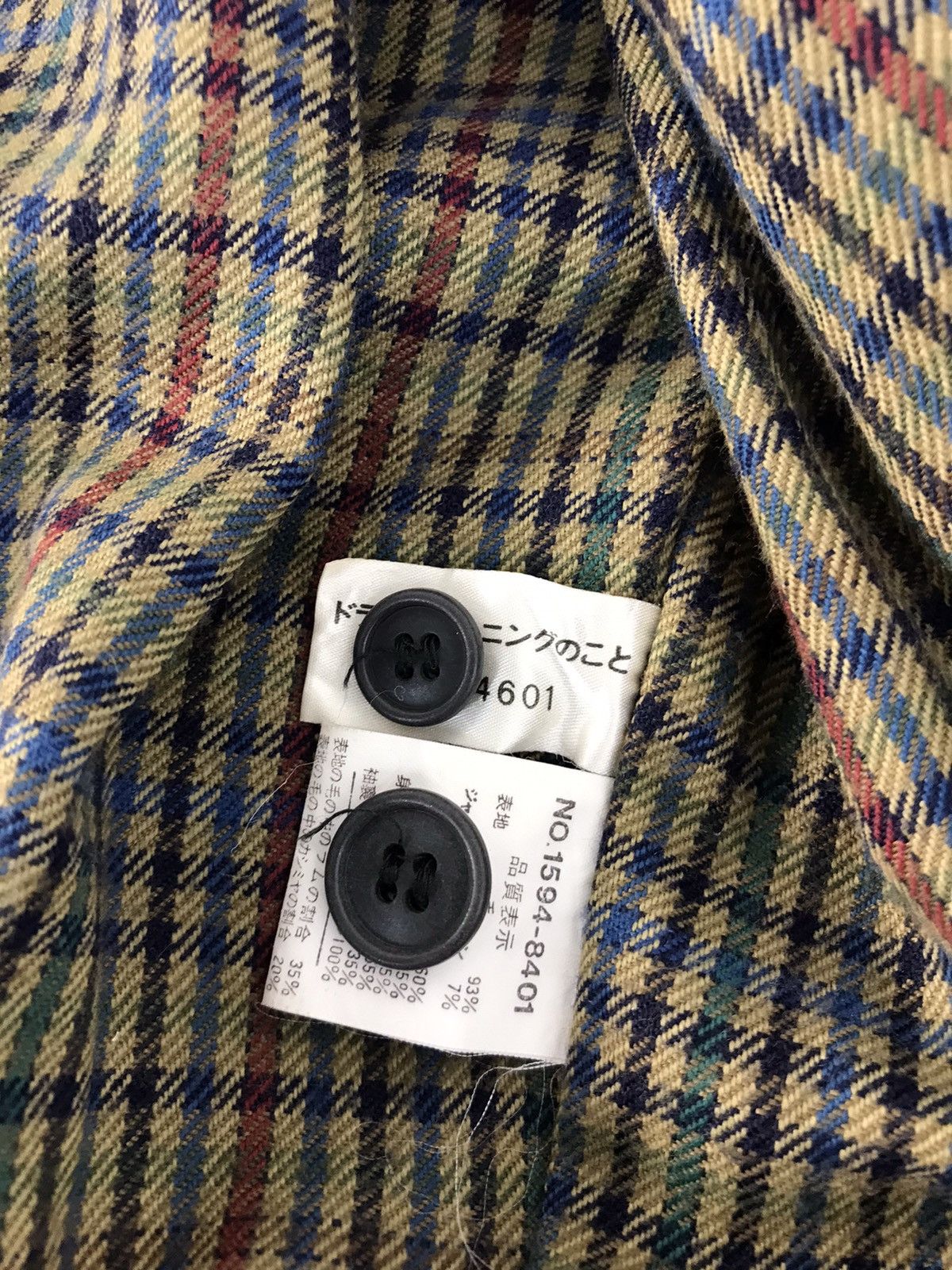 Japanese Brand Vintage Gulk Homme Bomber Jacket Wool Double Pocket Style Size US L / EU 52-54 / 3 - 11 Thumbnail