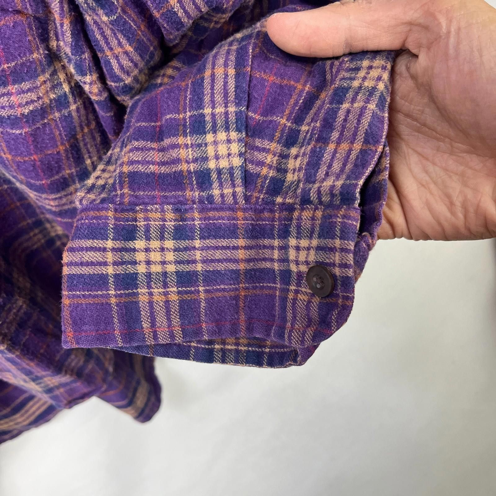 L.L. Bean Vintage 90s LL Bean Plaid Button Up Long Sleeve Shirt 2XL Size US XXL / EU 58 / 5 - 5 Thumbnail