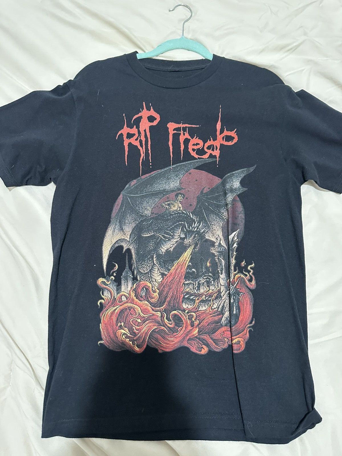 Vintage RIP FREDO CARTI TEE Size US M / EU 48-50 / 2 - 1 Thumbnail