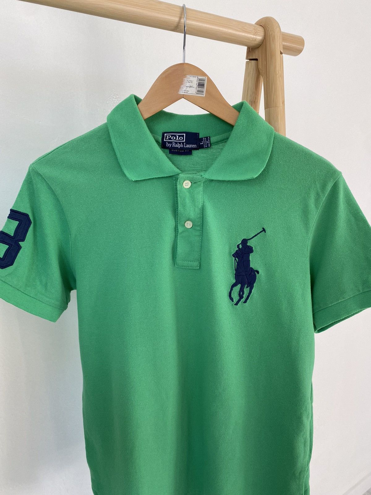 Polo Ralph Lauren Vtg Polo Ralph Lauren Big Pony Logo Rugby Polo Shirt Size US L / EU 52-54 / 3 - 2 Thumbnail