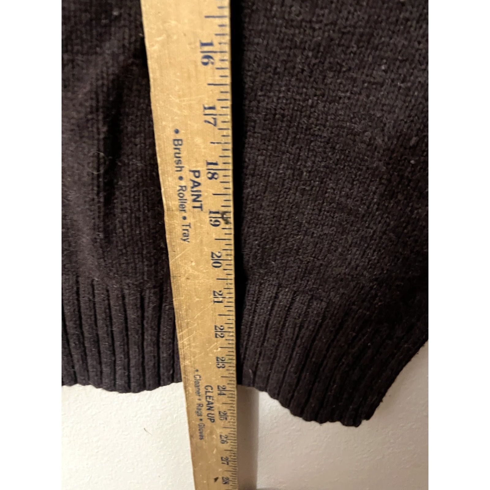 Gap VINTAGE Gap Cable-Knit Sweater Women’s Small Brown Solid Round Neck Pullover Lightweight Size S / US 4 / IT 40 - 4 Thumbnail