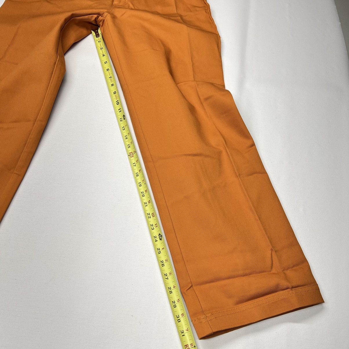 Clench × Vintage VTG Clench Jeans Orange Carpenter Denim Wide Baggy Skater Size US 32 / EU 48 - 22 Thumbnail